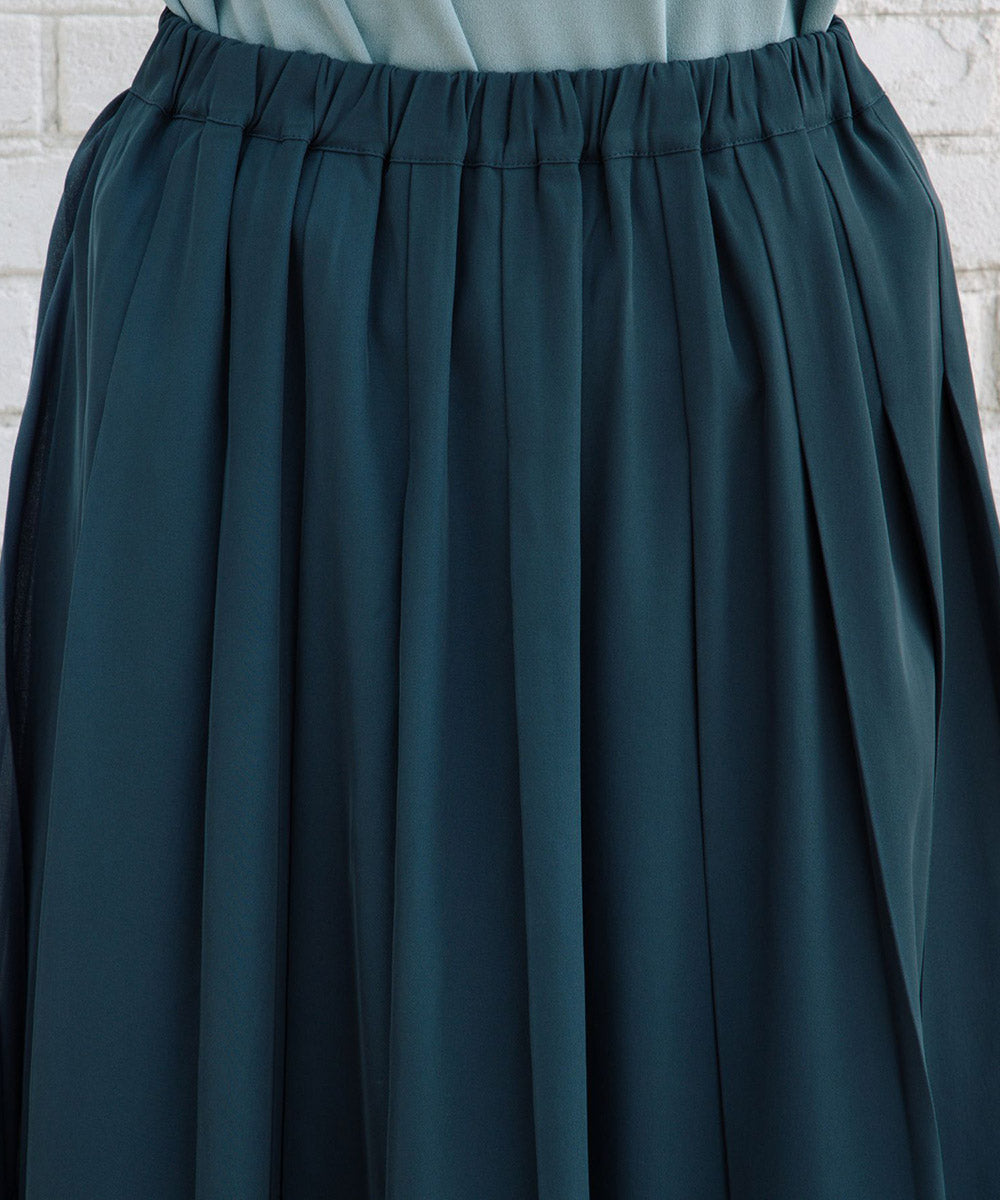 アシメプリーツスカート