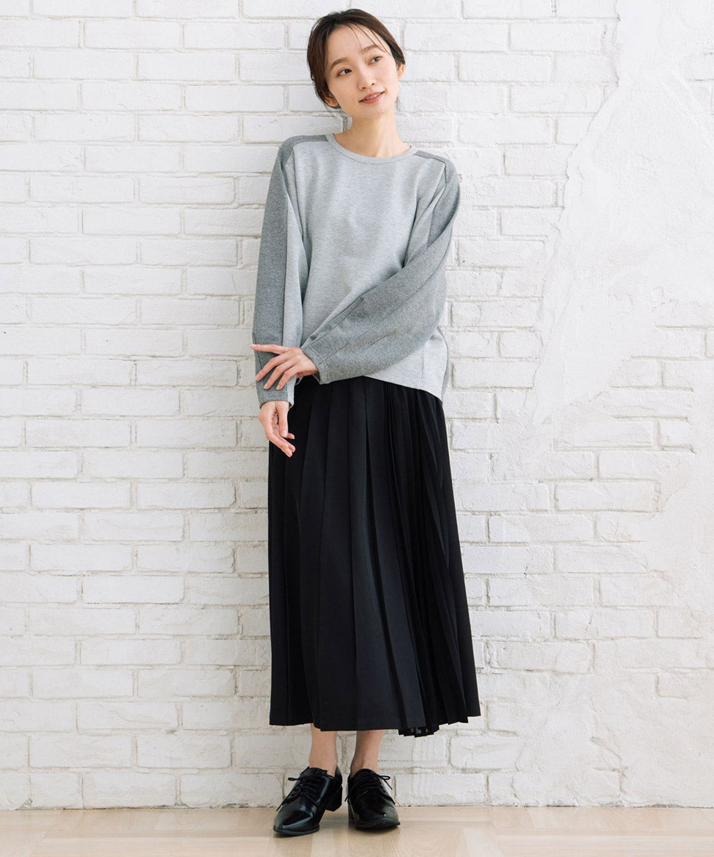 アシメプリーツスカート