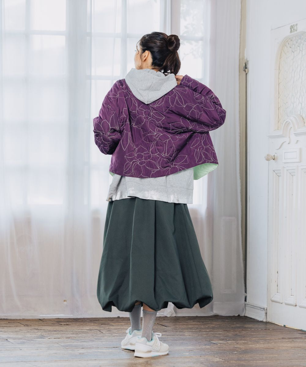 サブストリート 大きいサイズ レディース ブルゾン リバーシブル 中綿 |sabstreet my standard(サブストリートマイスタンダード)