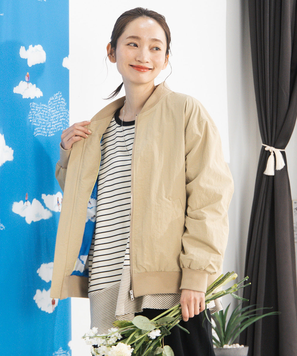 Bleu tango マチルダプリントMA-1【先行予約】