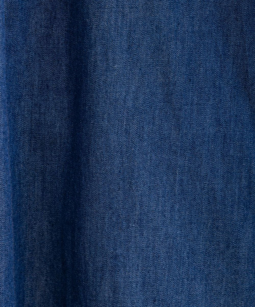 INDESIGN ラインエンブロイダリーデニムワンピース