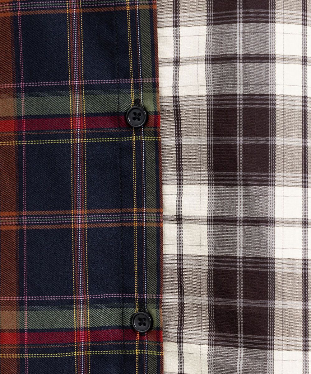 FONTLAB クレイジーパターンシャツチュニック