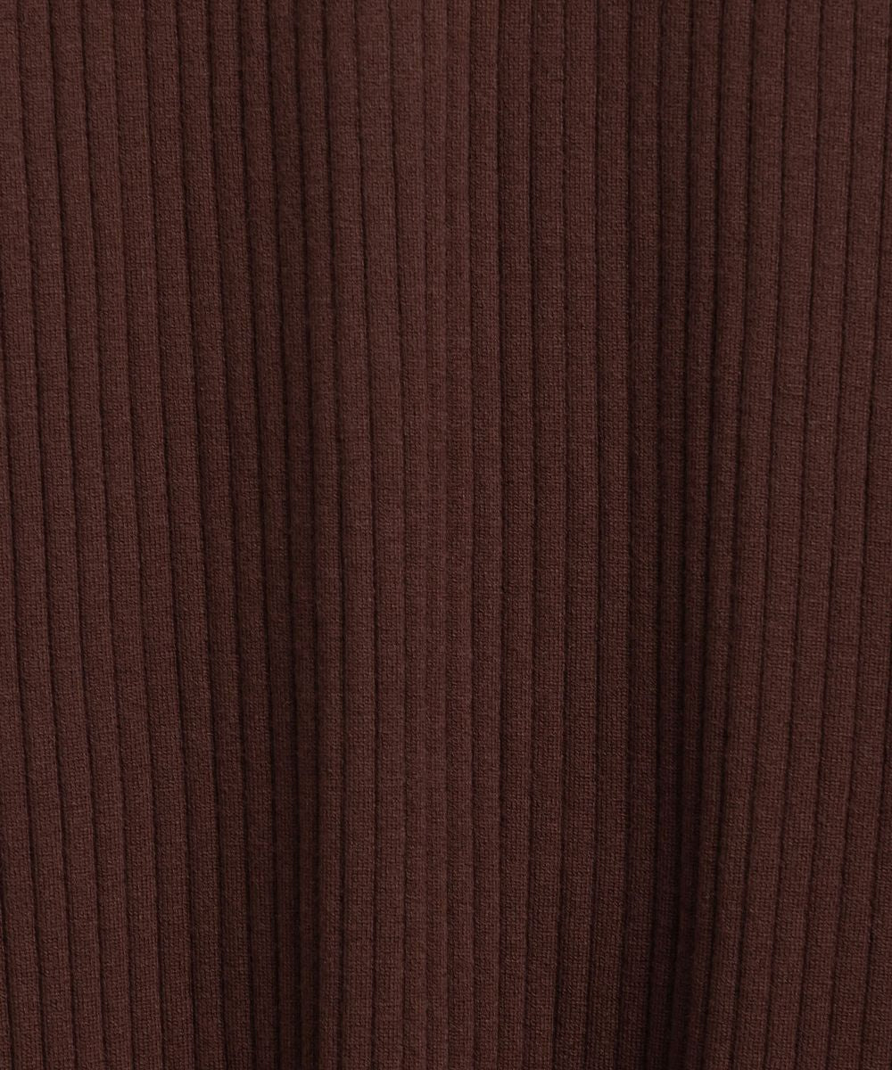 FONTLAB 着流しリブロングカーディガン