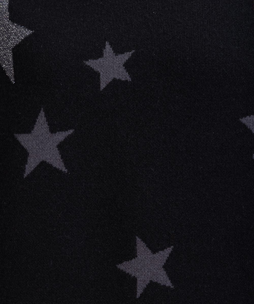 FONTLAB スターラメジャカードニット