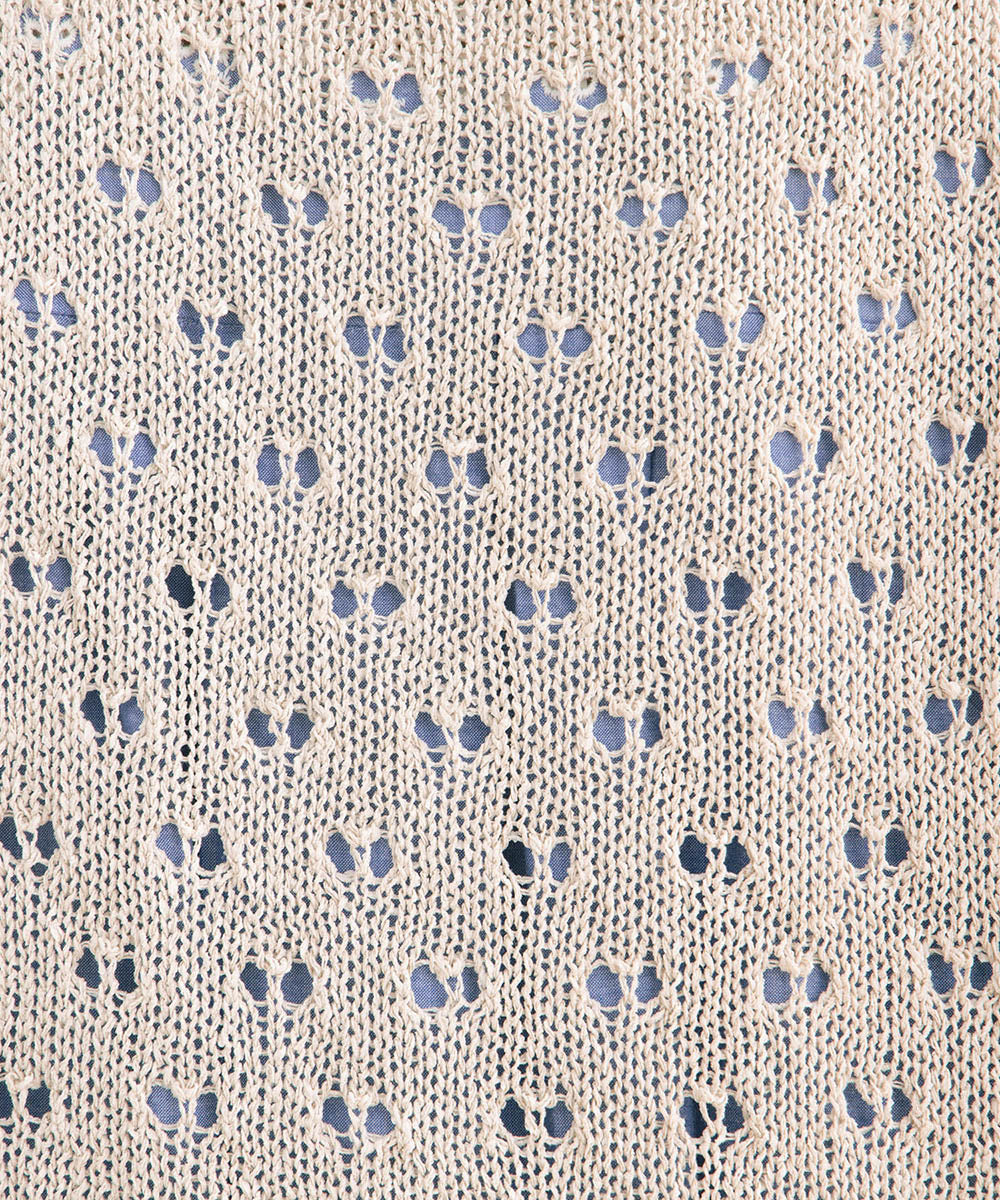 21号(6L~) camifine®ホールガーメントアイレットニットベスト