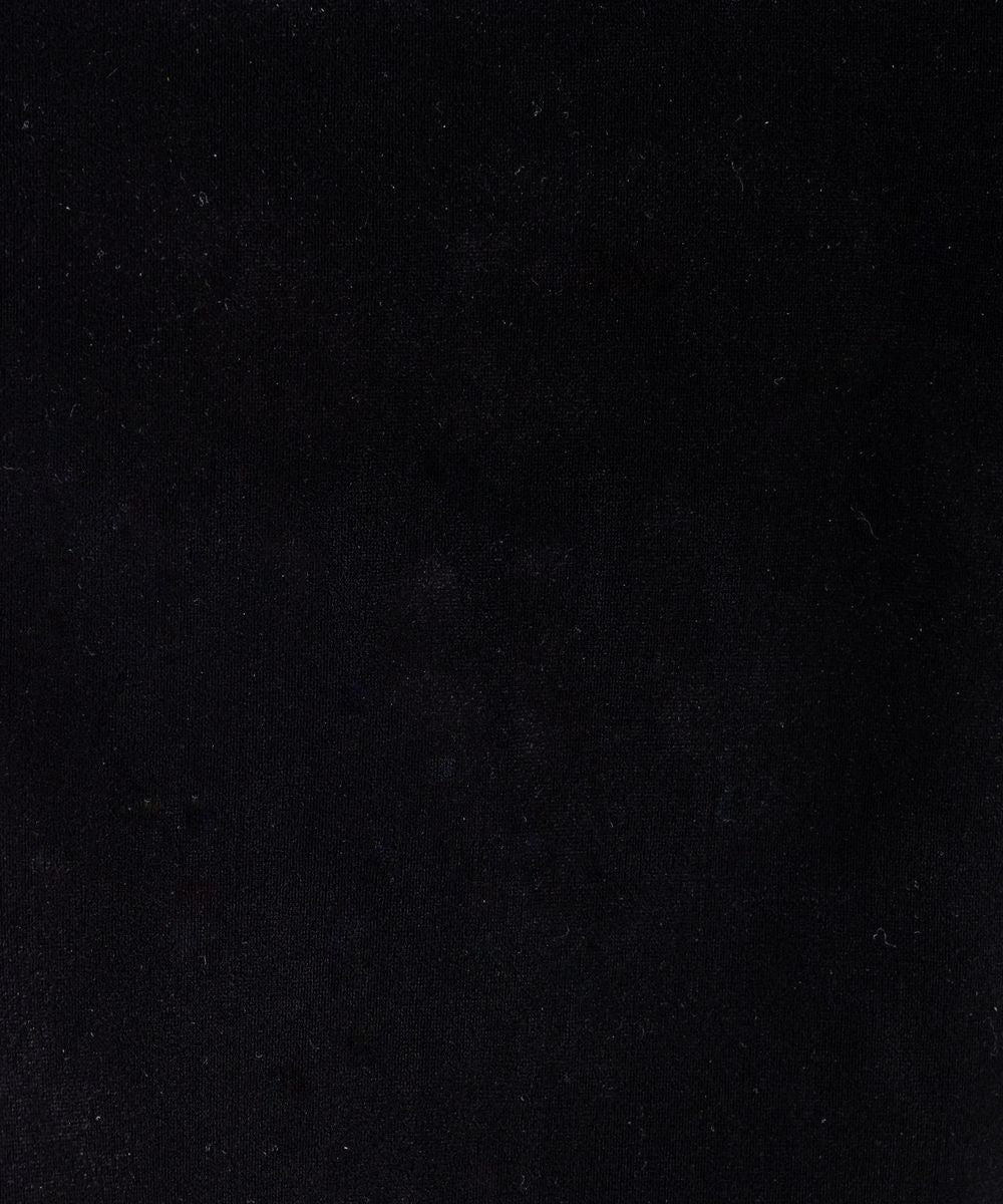 MAT FASHION ベロアコンビジップパーカー