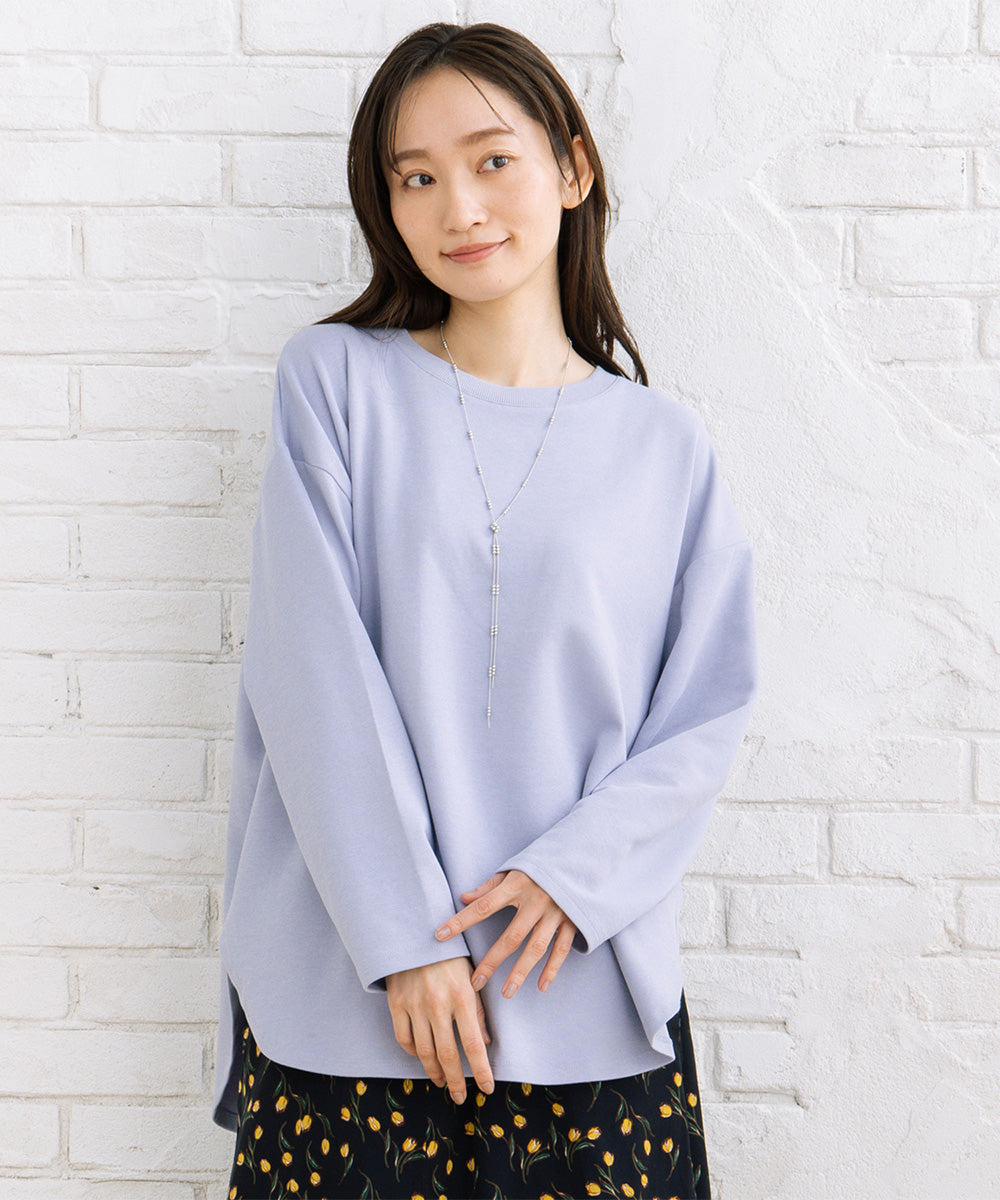 【UV・吸汗速乾】ラウンドクルーネックプルオーバー