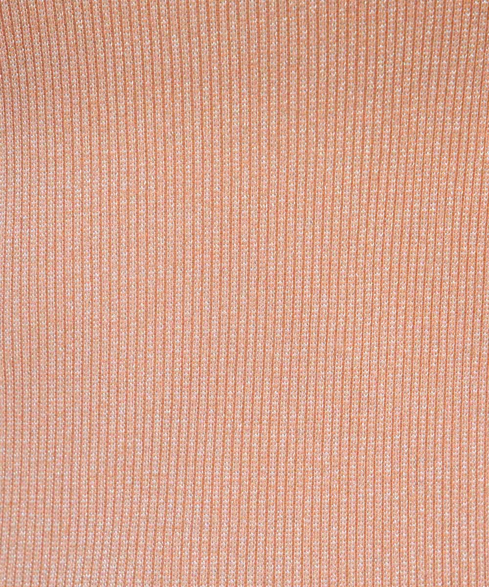 ラメリブチュールタンクトップ