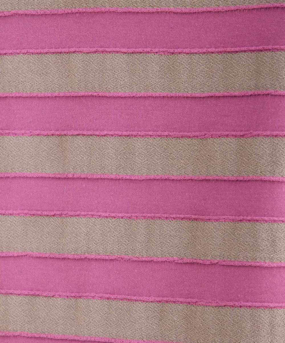 FONTLAB 立体ボーダーカットソー