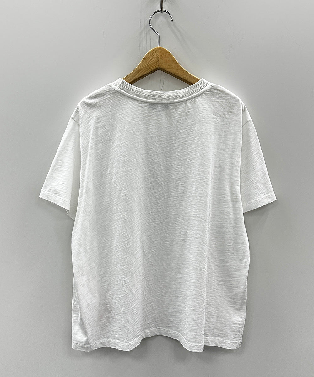 MAT DE MISAINE ヨットエンブロイダリーTシャツ