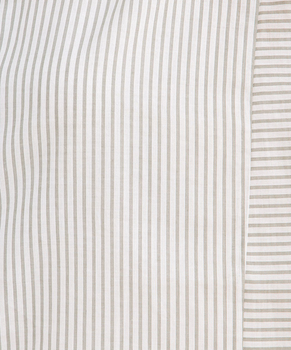 【sabstreet bis】ピンストライプボクシーシャツ