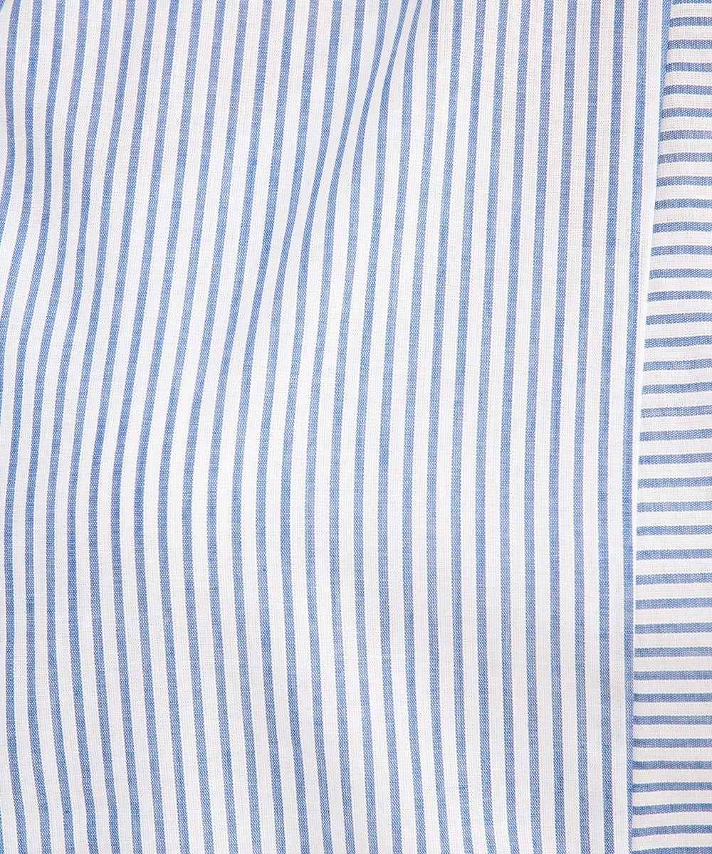 【sabstreet bis】ピンストライプボクシーシャツ