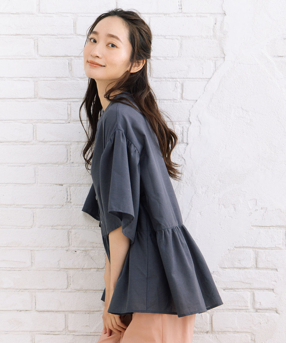 【sabstreet bis】フレアブラウス