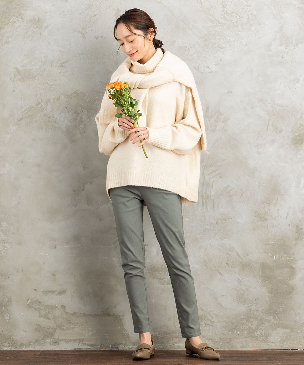 【sabstreet bis】ヤクタッチVネックカーディガン