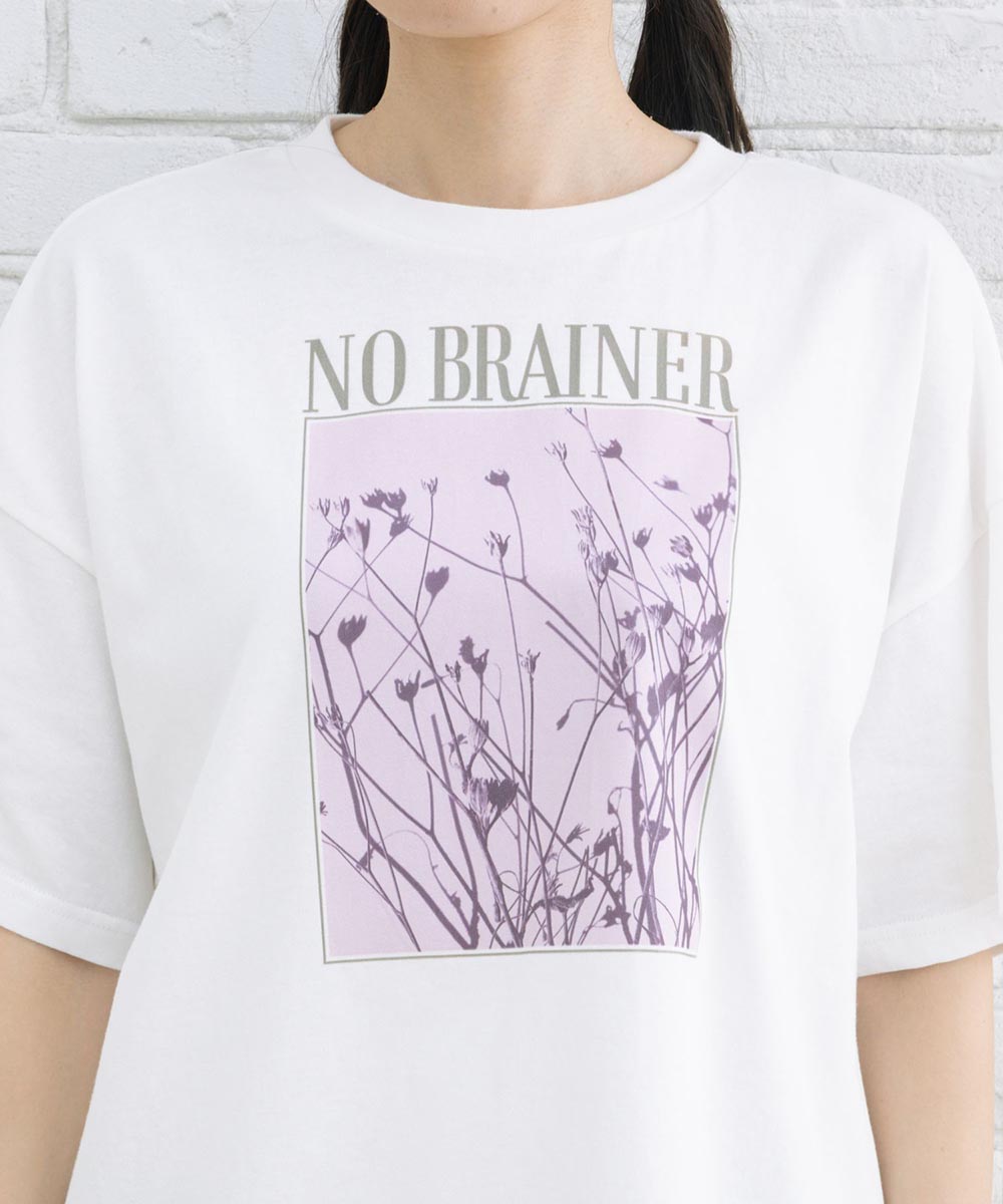 【sabstreet bis】カラーフォトオーバーTシャツ