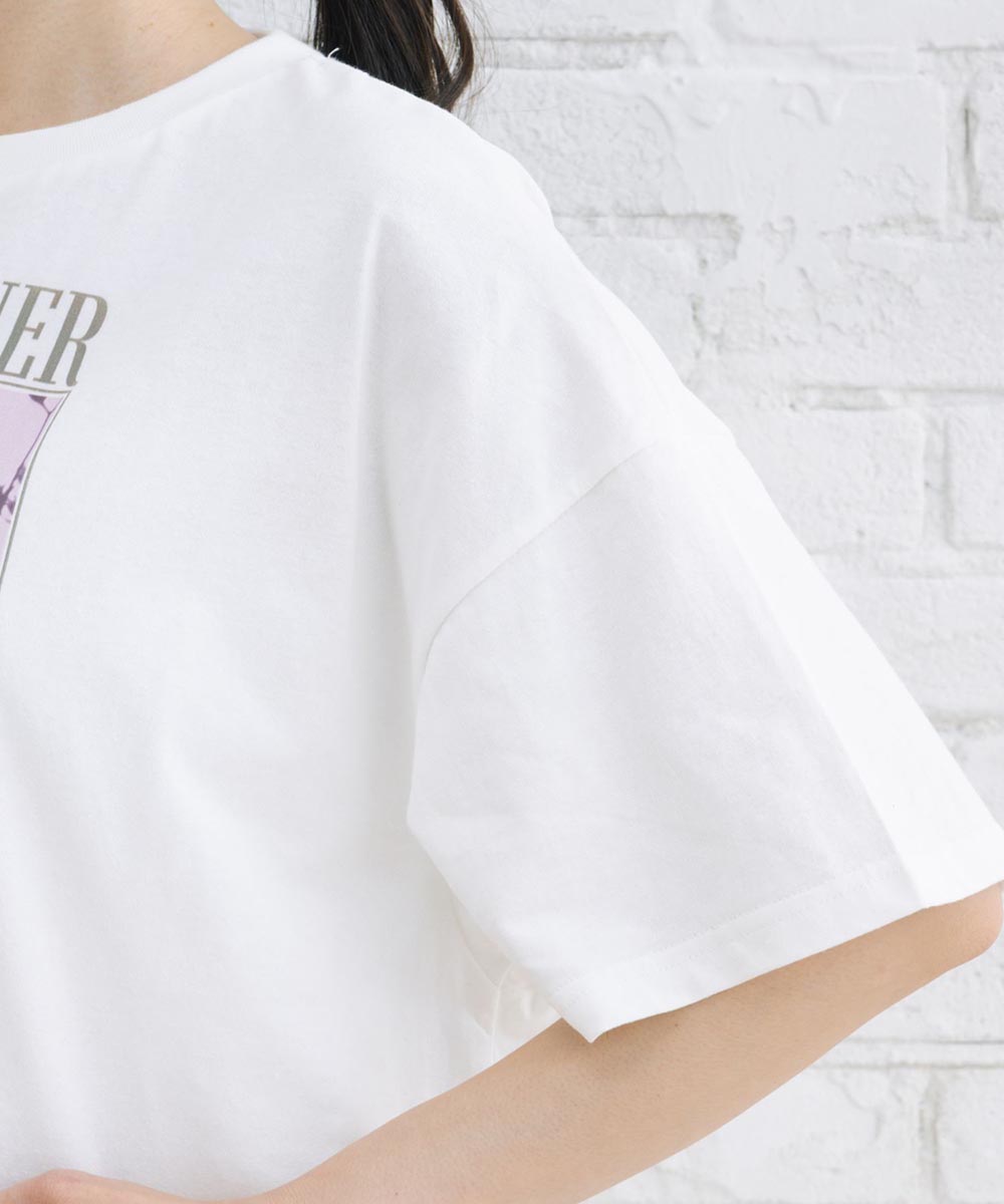 【sabstreet bis】カラーフォトオーバーTシャツ