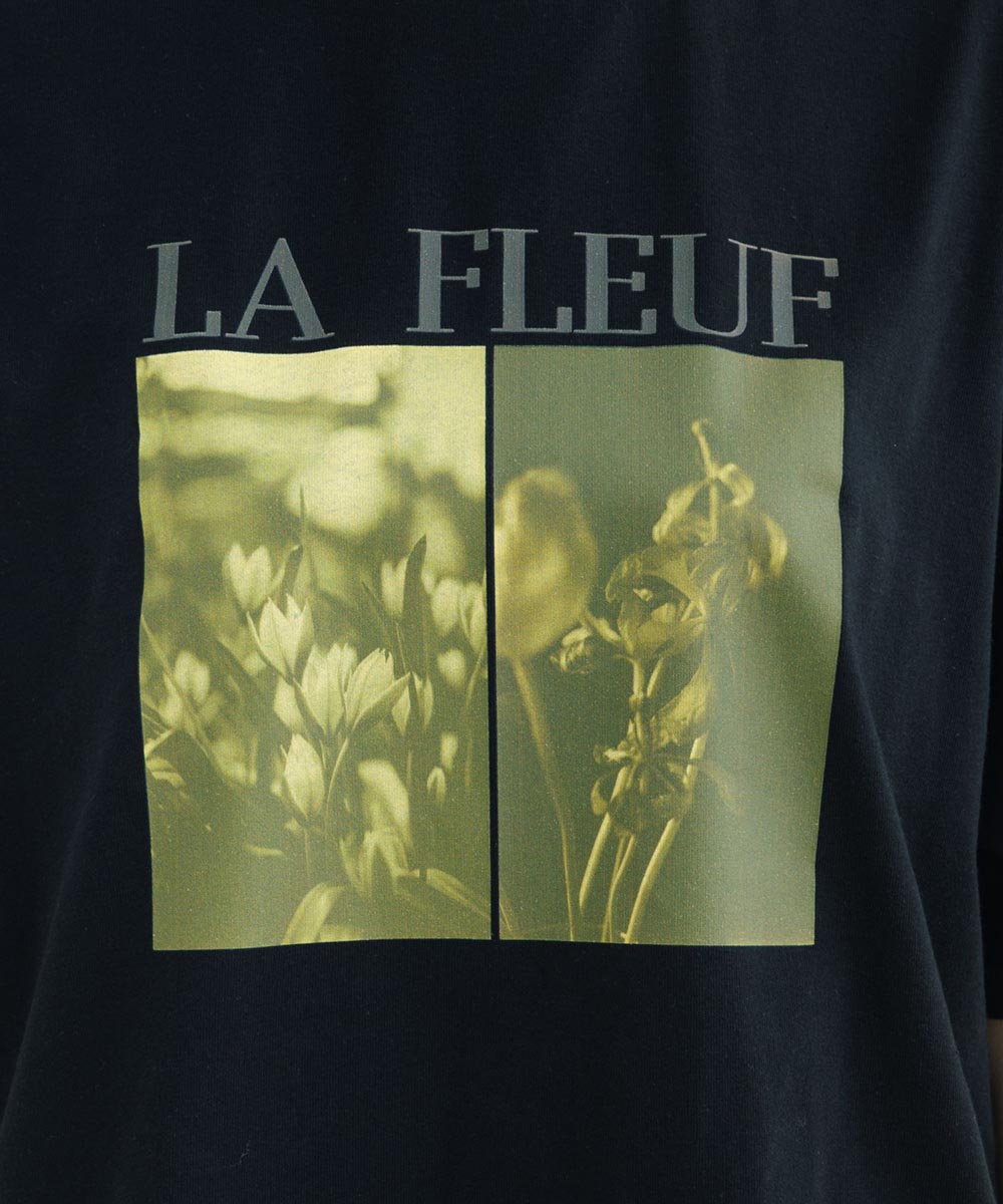 【sabstreet bis】カラーフォトオーバーTシャツ