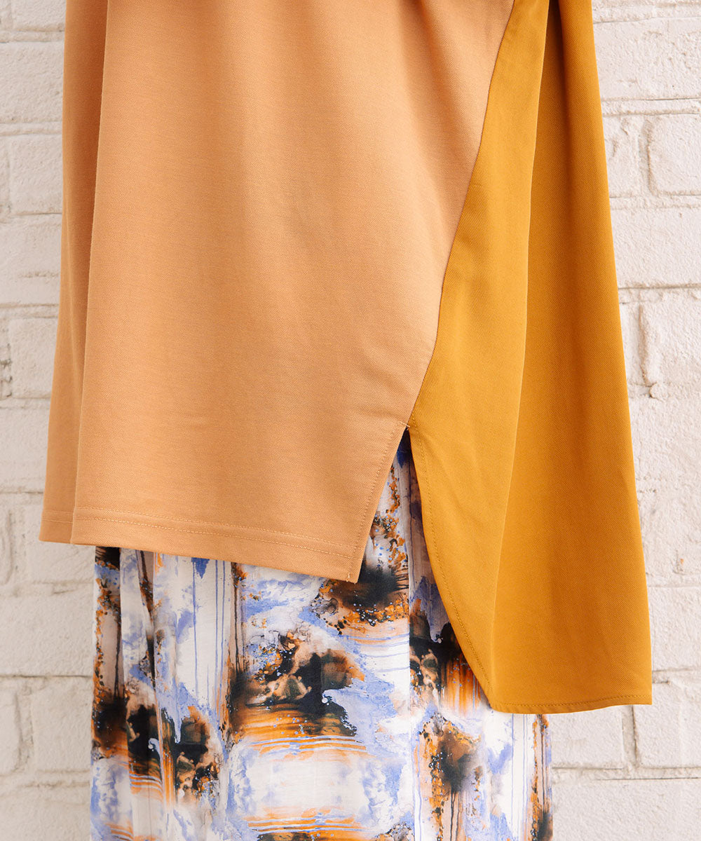 【sabstreet bis】バックタックチュニック