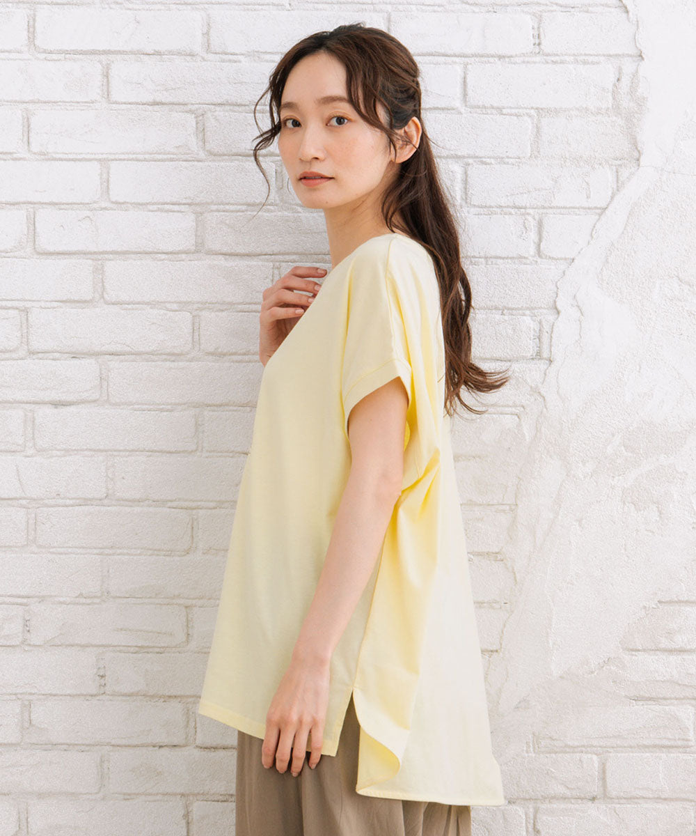 【sabstreet bis】プロバーブステッチエンブロイダリーTシャツ