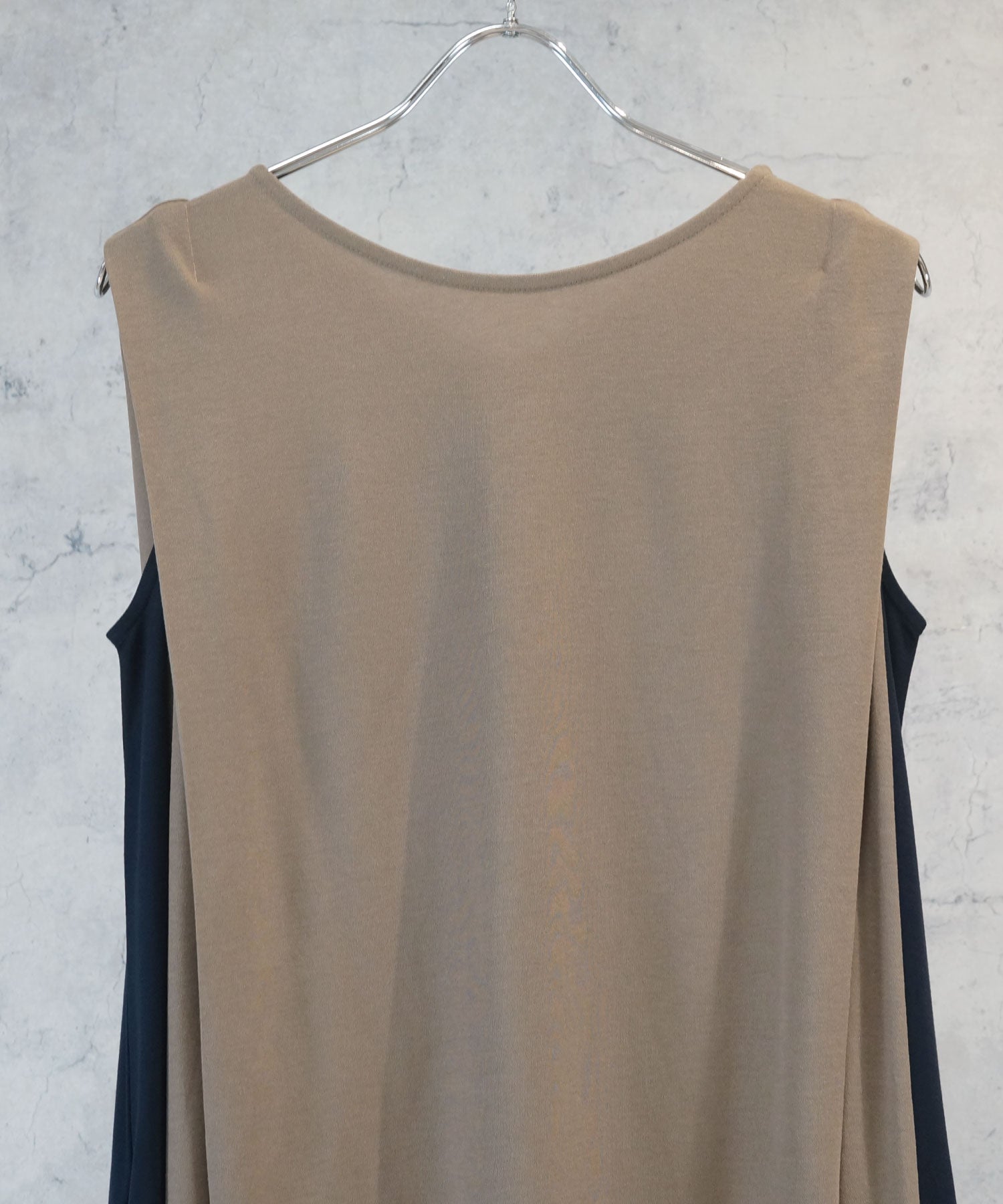 【FONT LAB】COOLTOUCHバイカラー2WAYワンピース