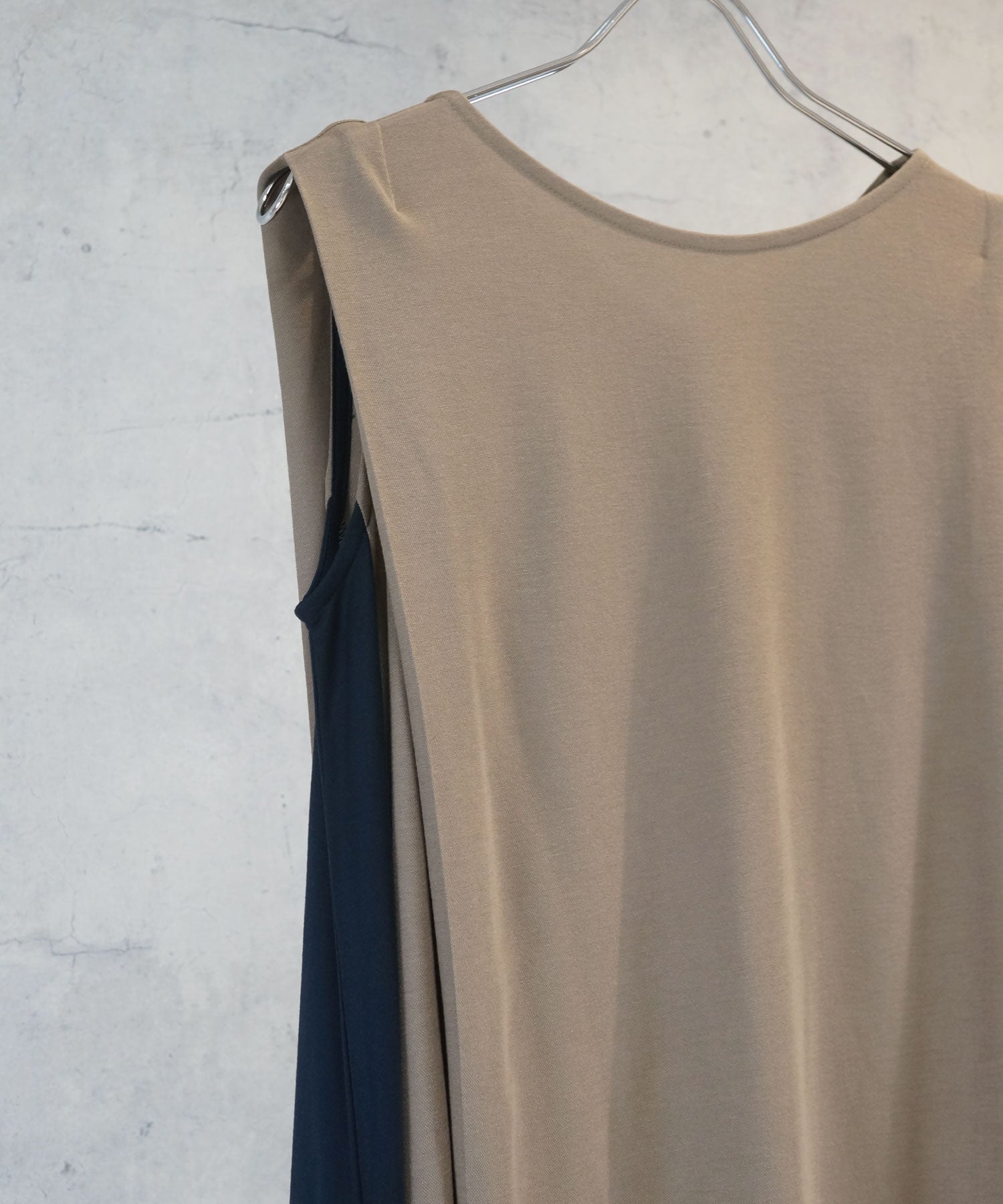 【FONT LAB】COOLTOUCHバイカラー2WAYワンピース