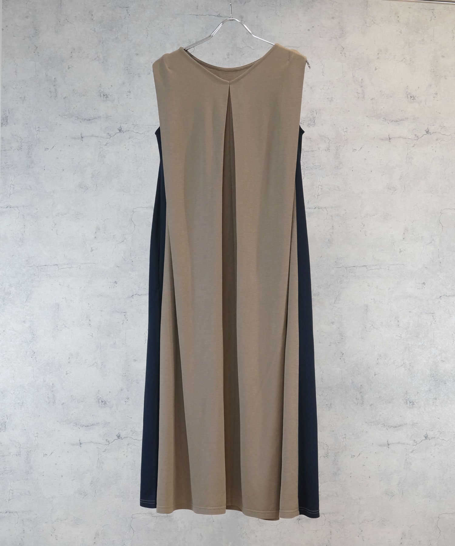 【FONT LAB】COOLTOUCHバイカラー2WAYワンピース