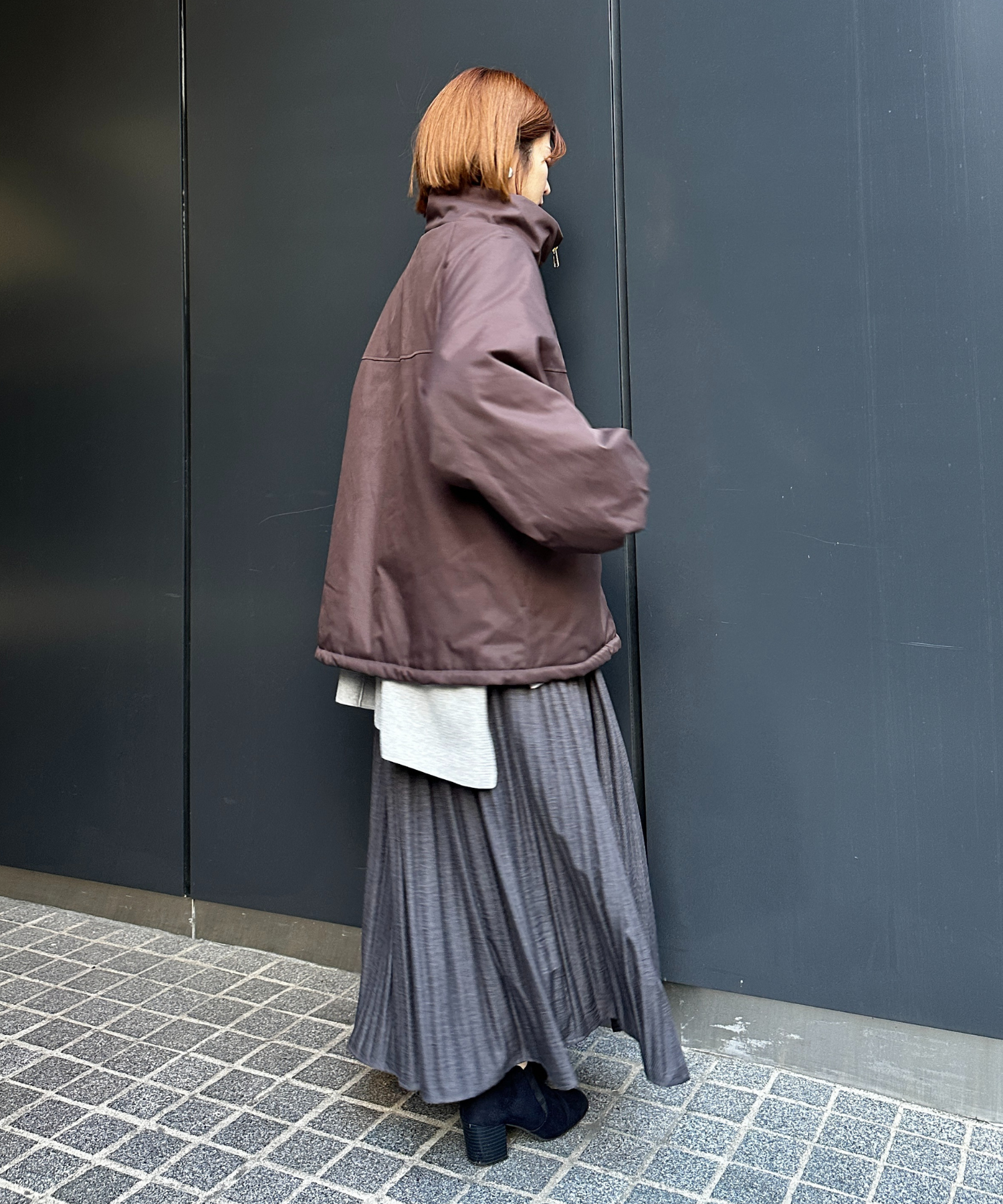 【SEADRAKE】【R】マットツイル2WAY切替ファーブルゾン