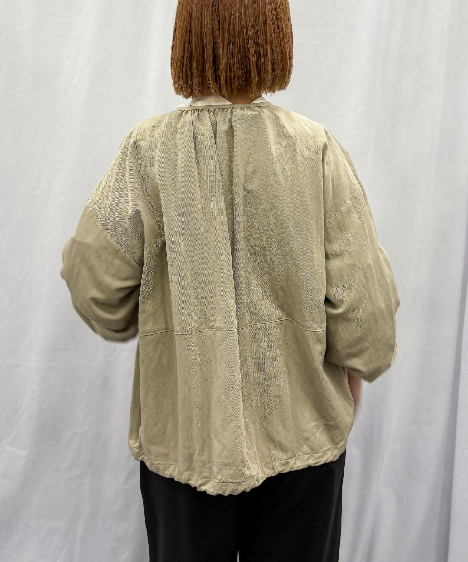 【INNOWAVE】【R】マットカルゼギャザーブルゾン