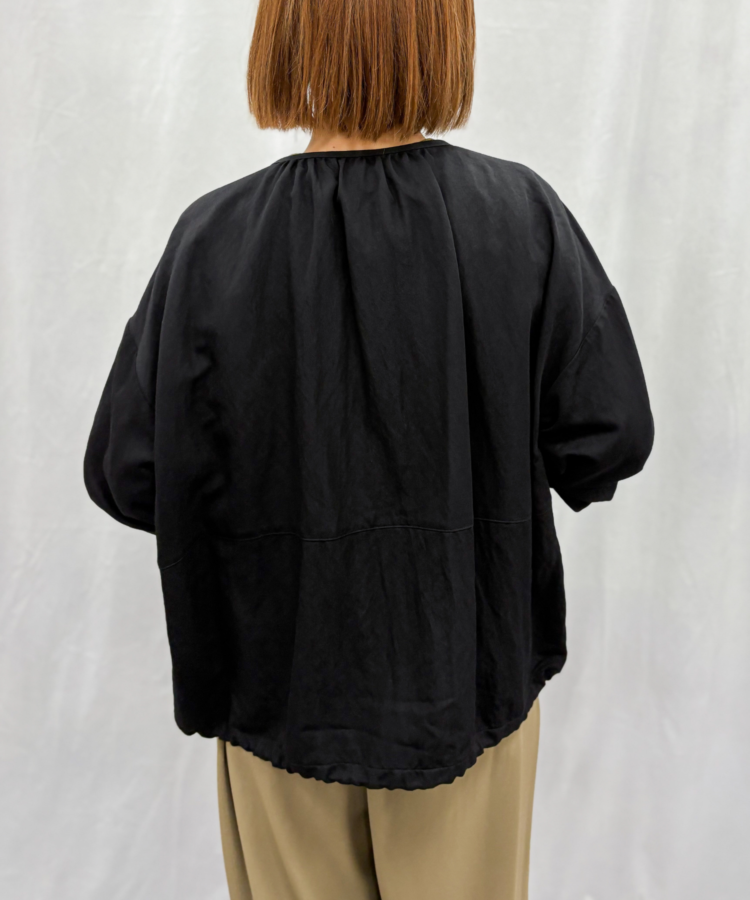 【INNOWAVE】【R】マットカルゼギャザーブルゾン