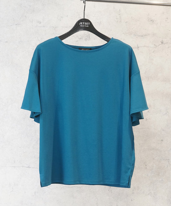 レディース Tシャツ ラッフルスリーブ 機能性|JETSET SOLO PLUS(ジェットセットソロプラス) 公式通販|レディース ファッション きれいめカジュアル