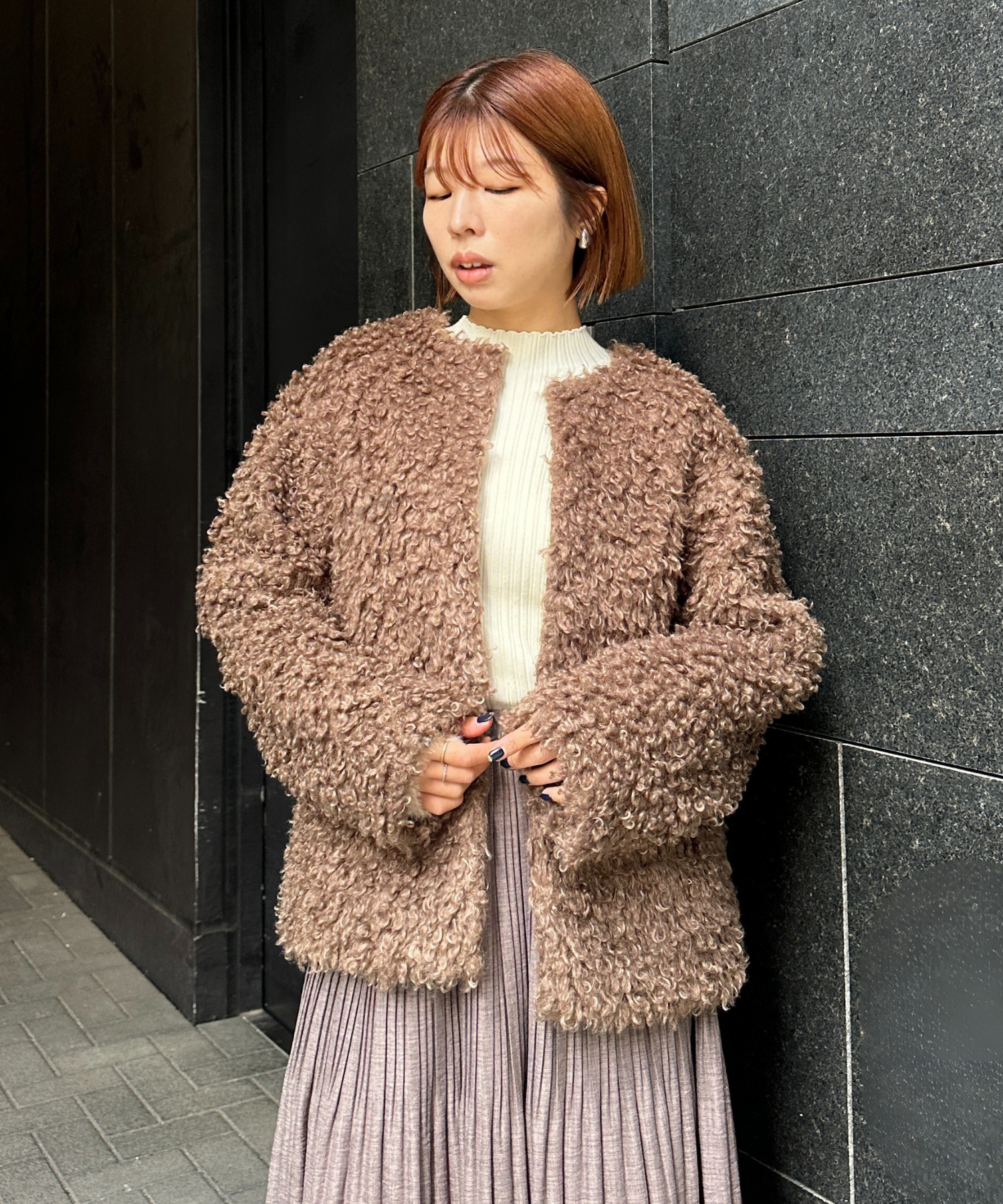 【INNOWAVE】【R】プードルボアコート