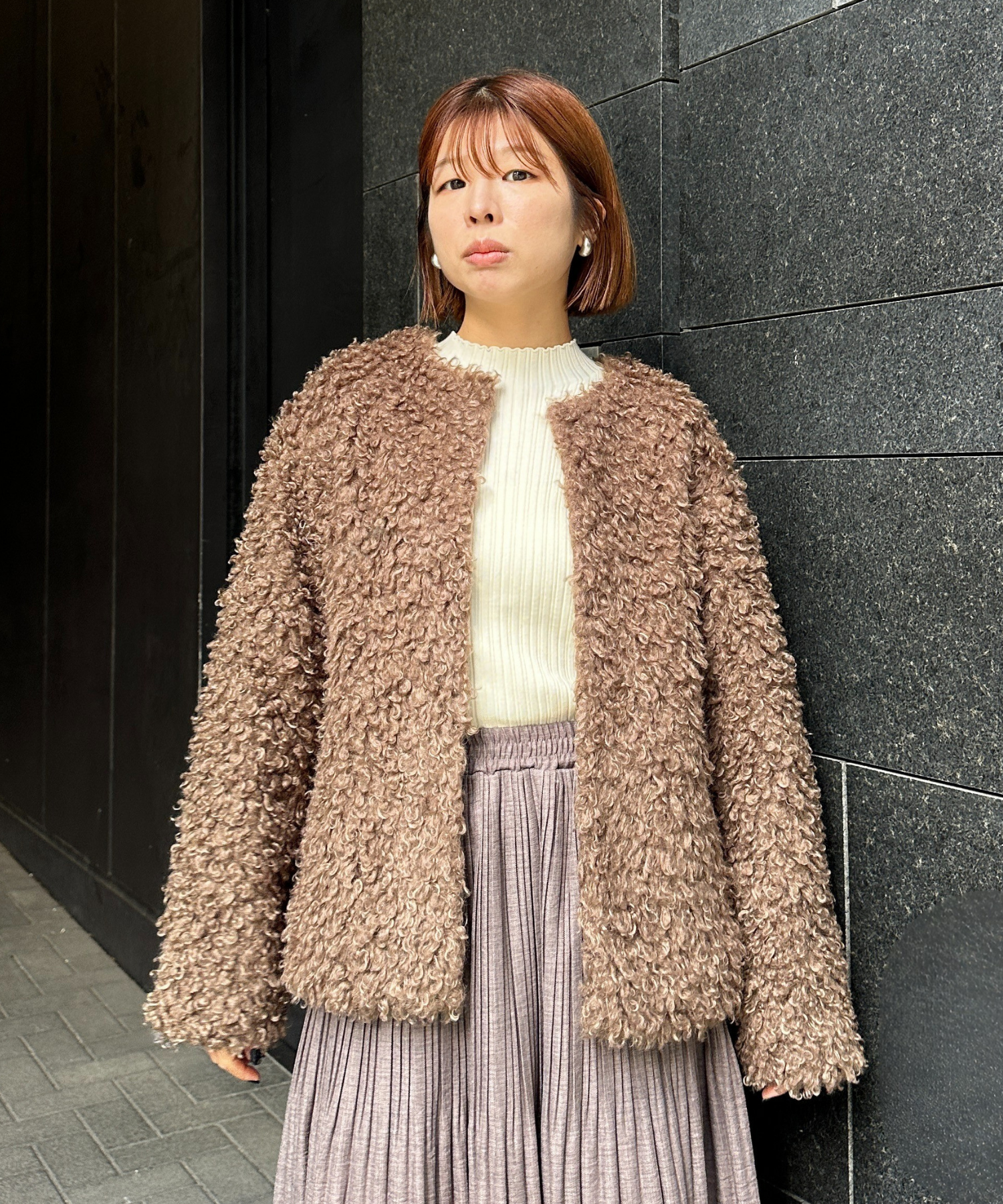 【INNOWAVE】【R】プードルボアコート