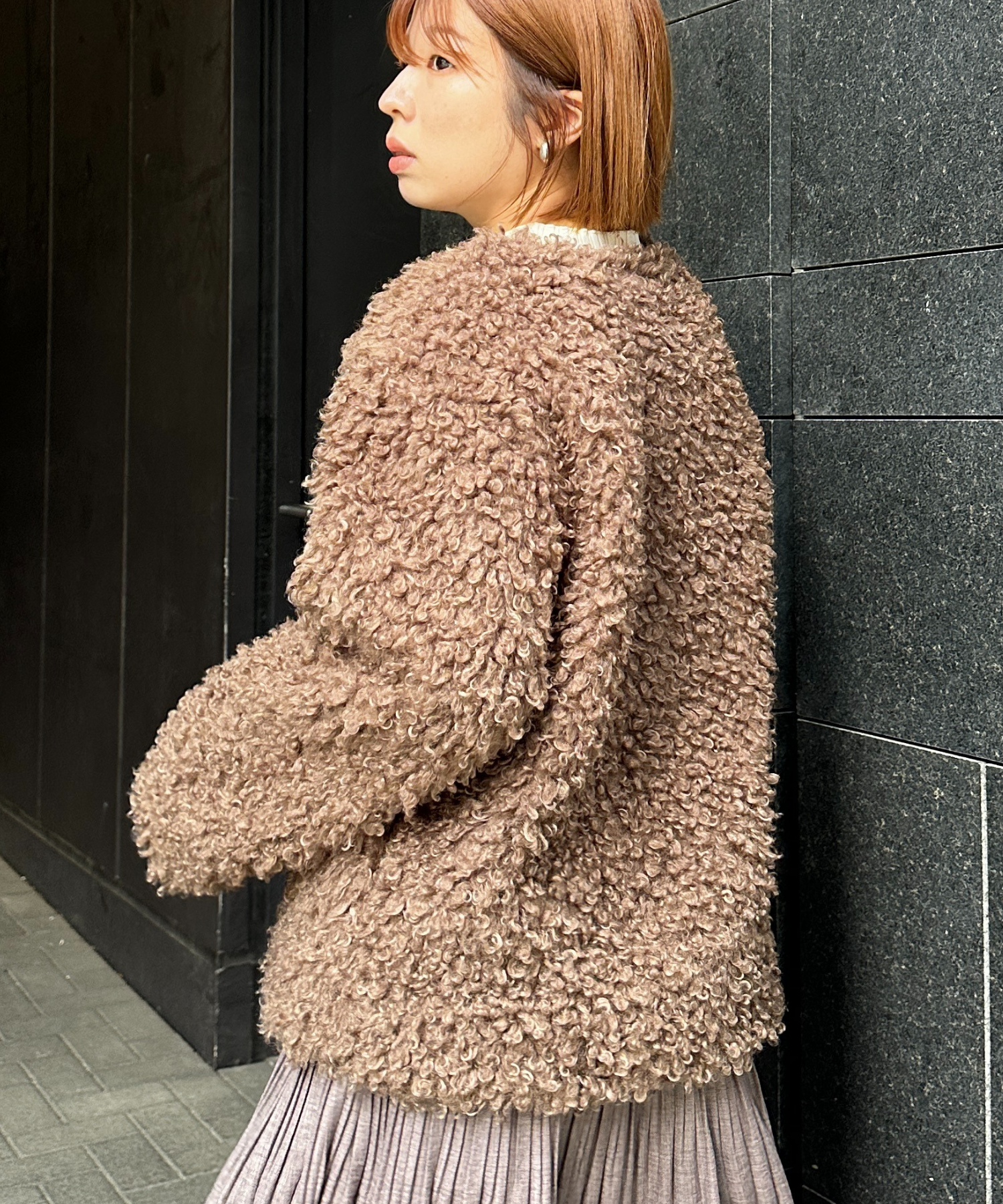 【INNOWAVE】【R】プードルボアコート