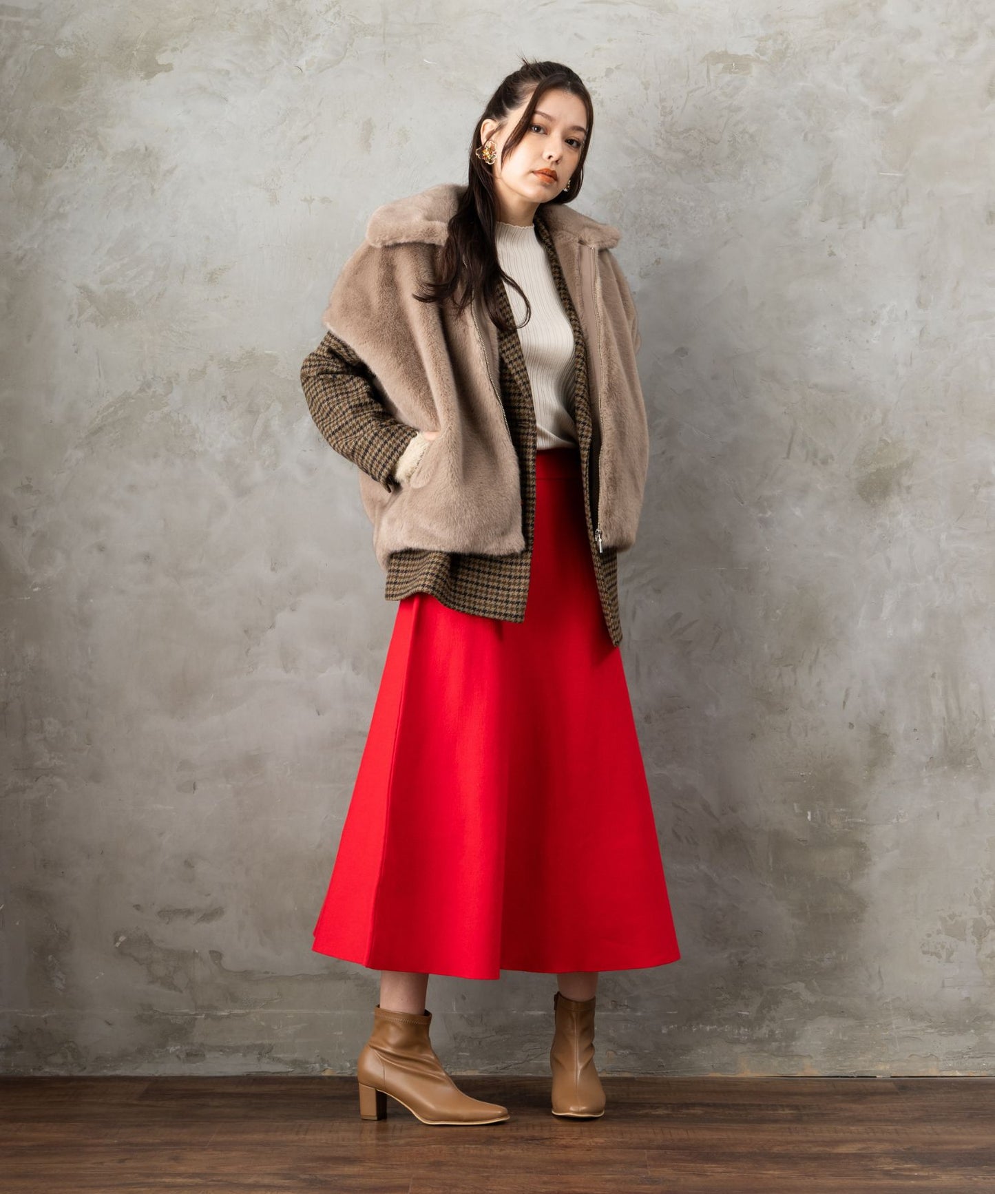 73-5583【FONT LAB】グラデーションファーベスト