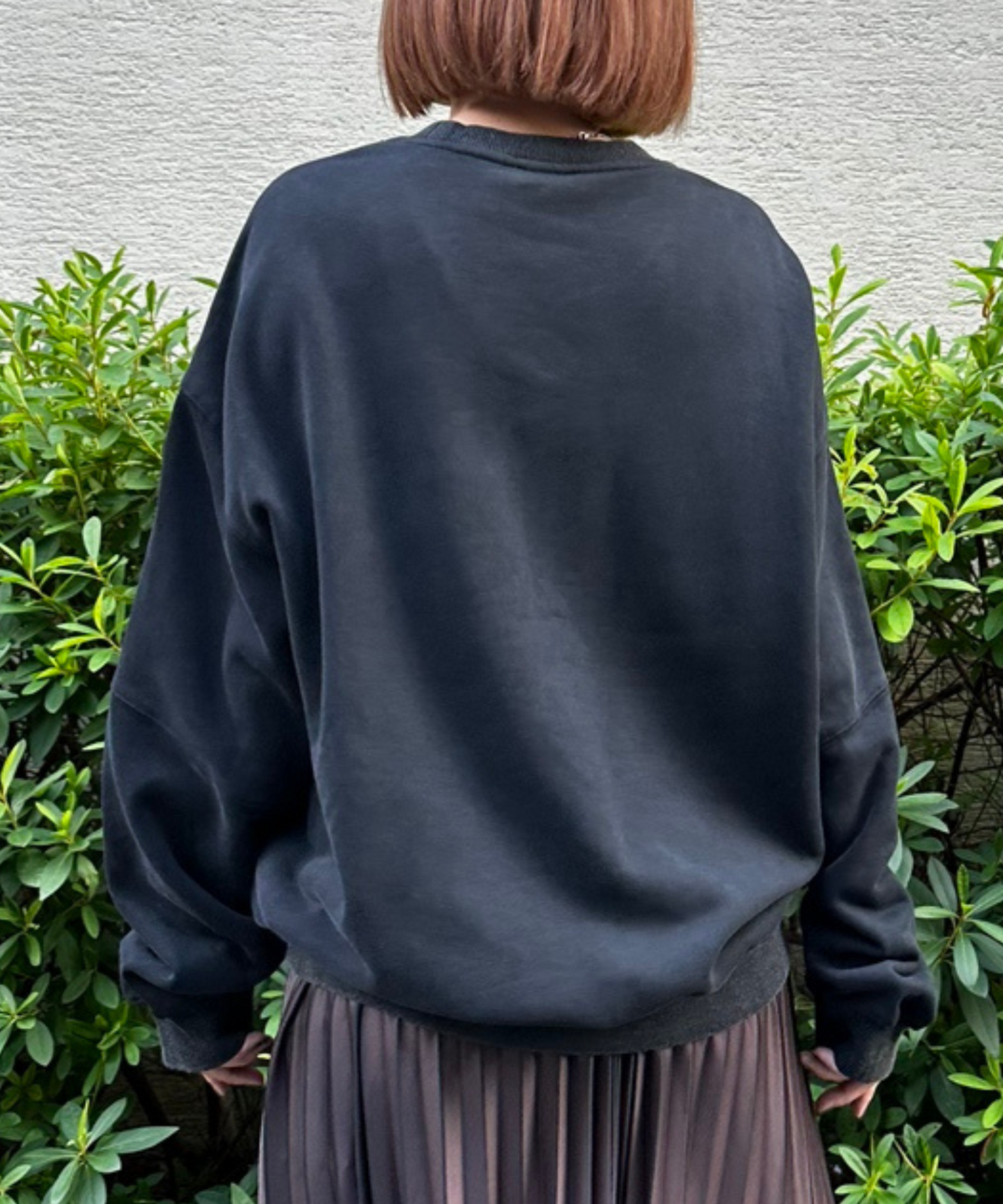 61-5842【FRNCH】レオパードデザインロゴスウェット