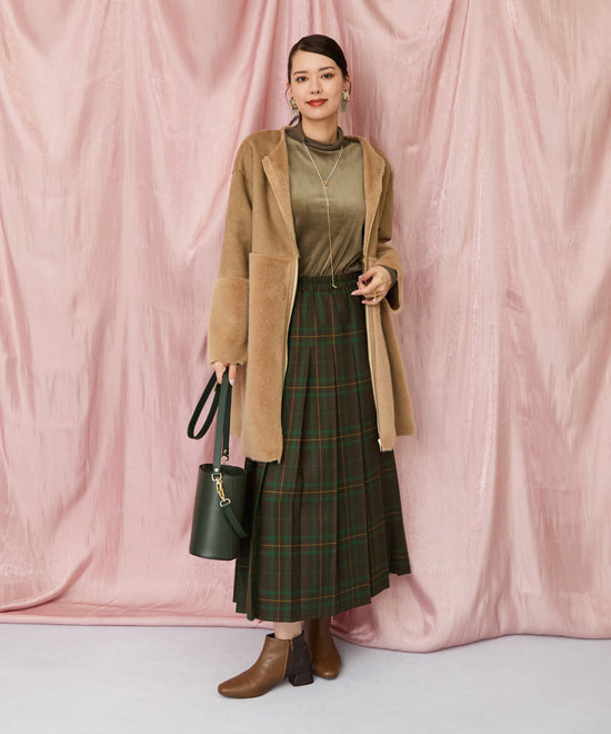 【人気アイテムにつき再入荷・新色追加】【FONT LAB】ベロア×チュールコンビタートル‘25