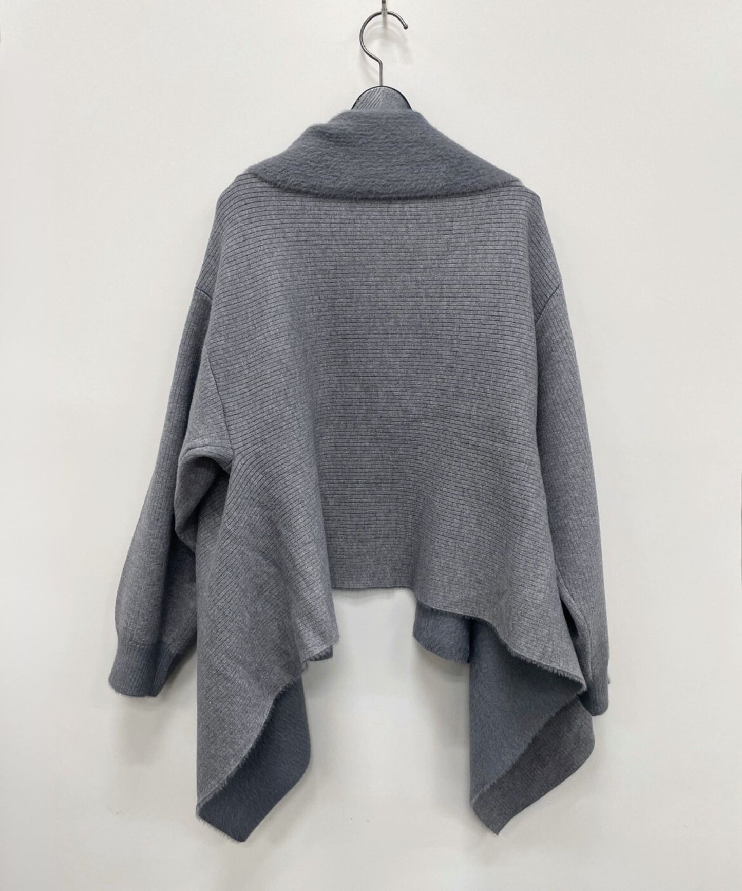 【FONT LAB】ダブルフェイスストールカーディガン