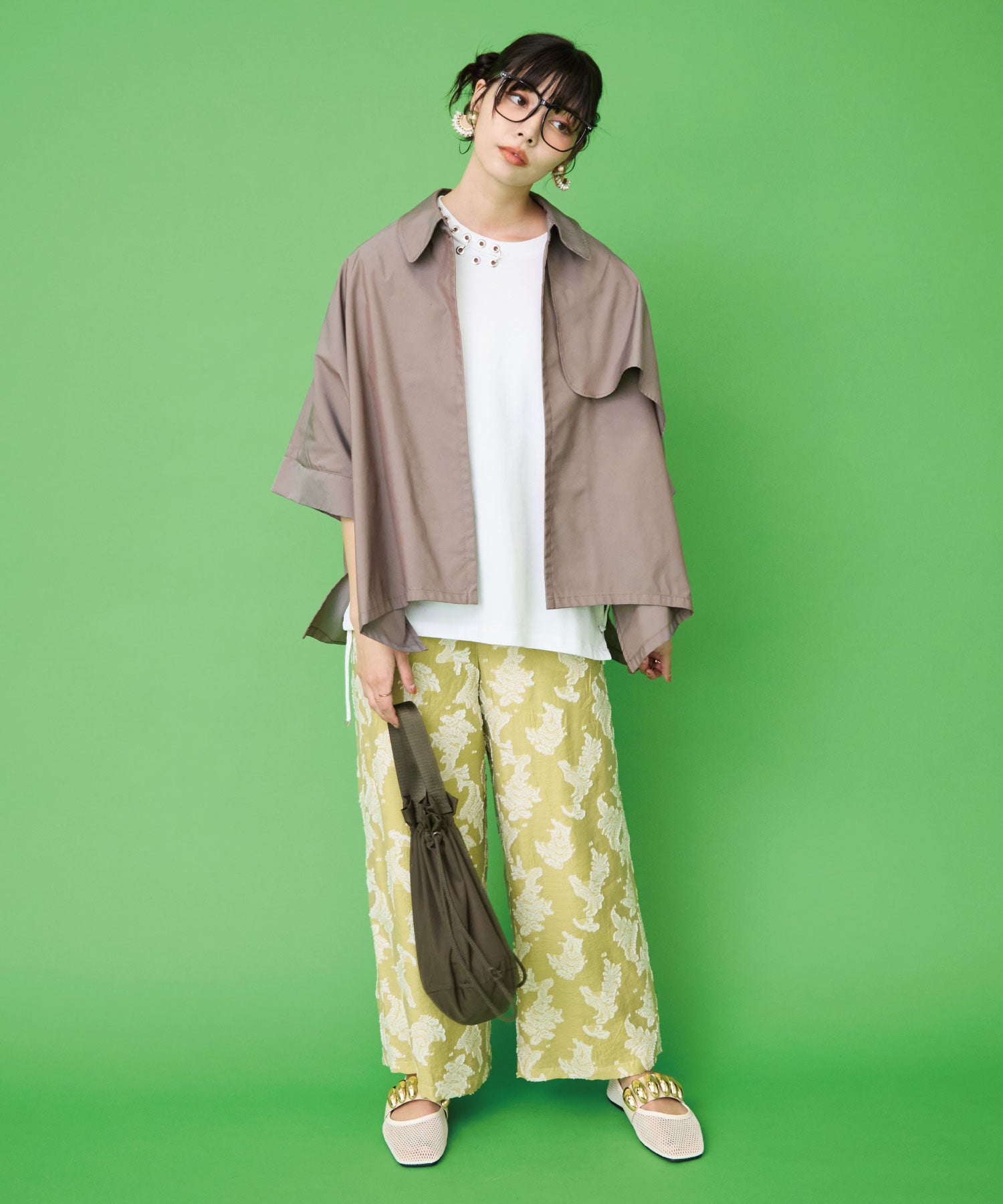 【BSB】ハトメデザインTシャツ