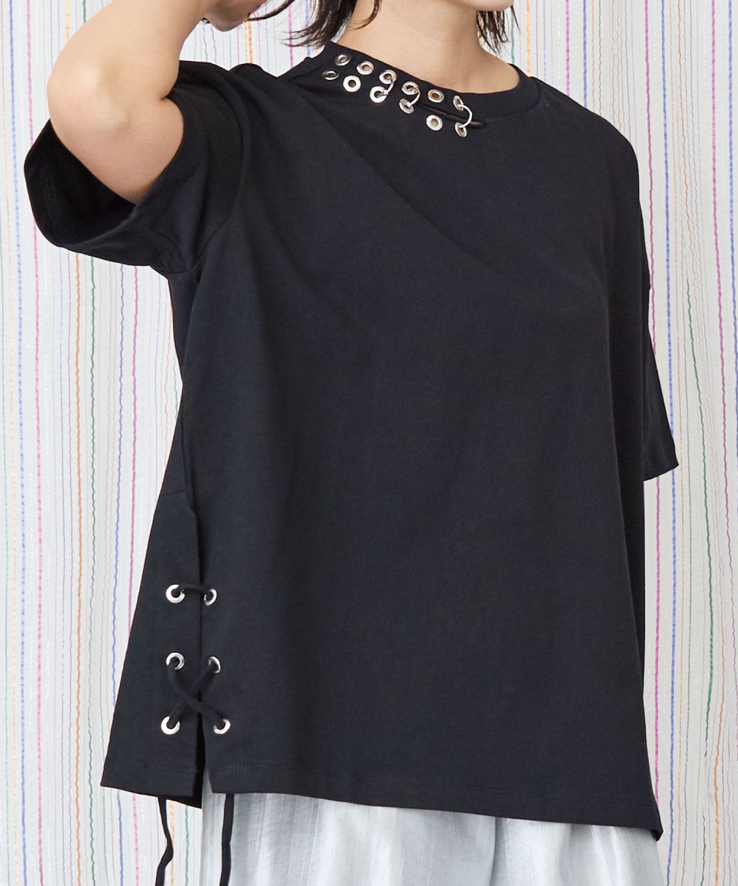 【BSB】ハトメデザインTシャツ