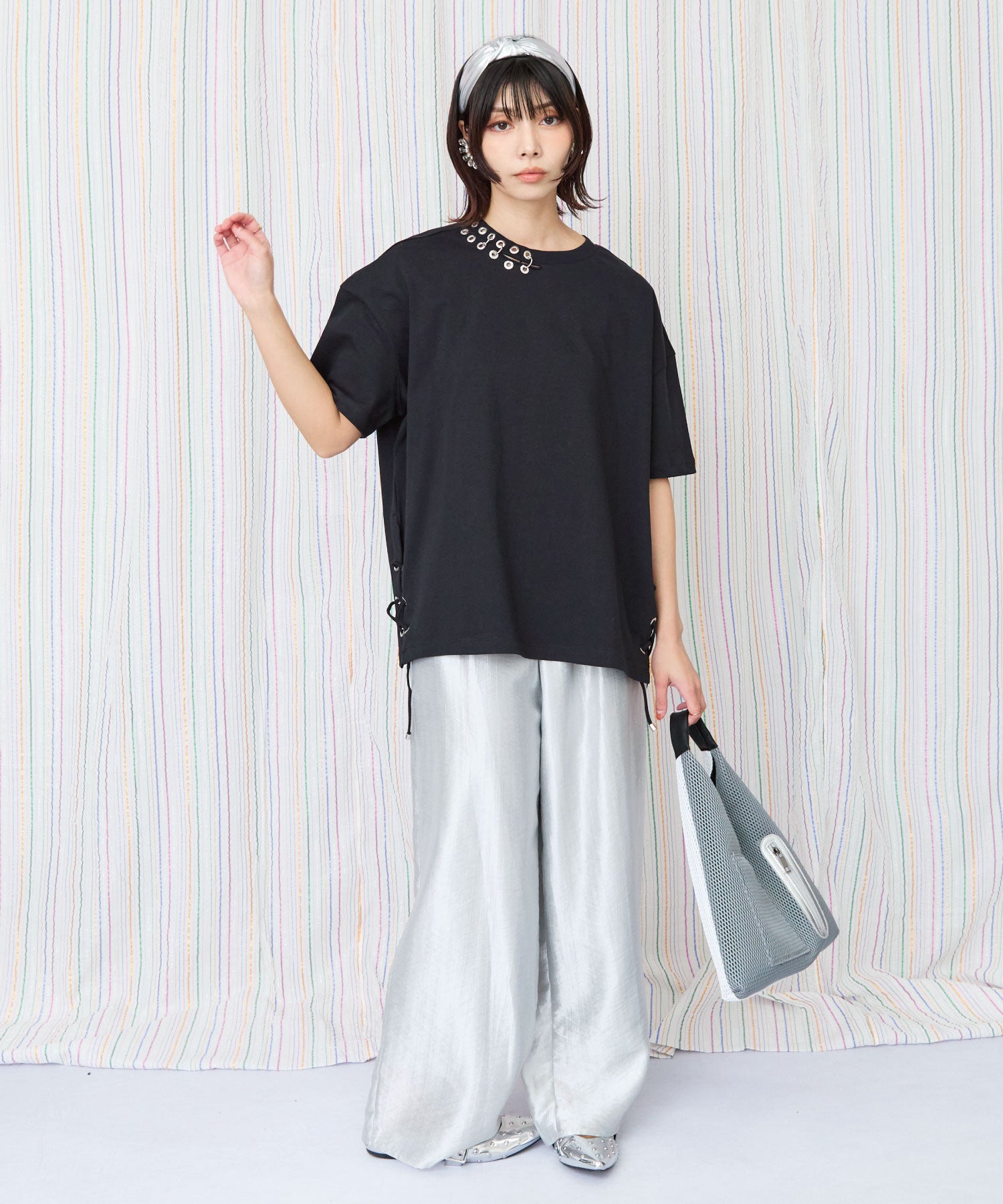 【BSB】ハトメデザインTシャツ