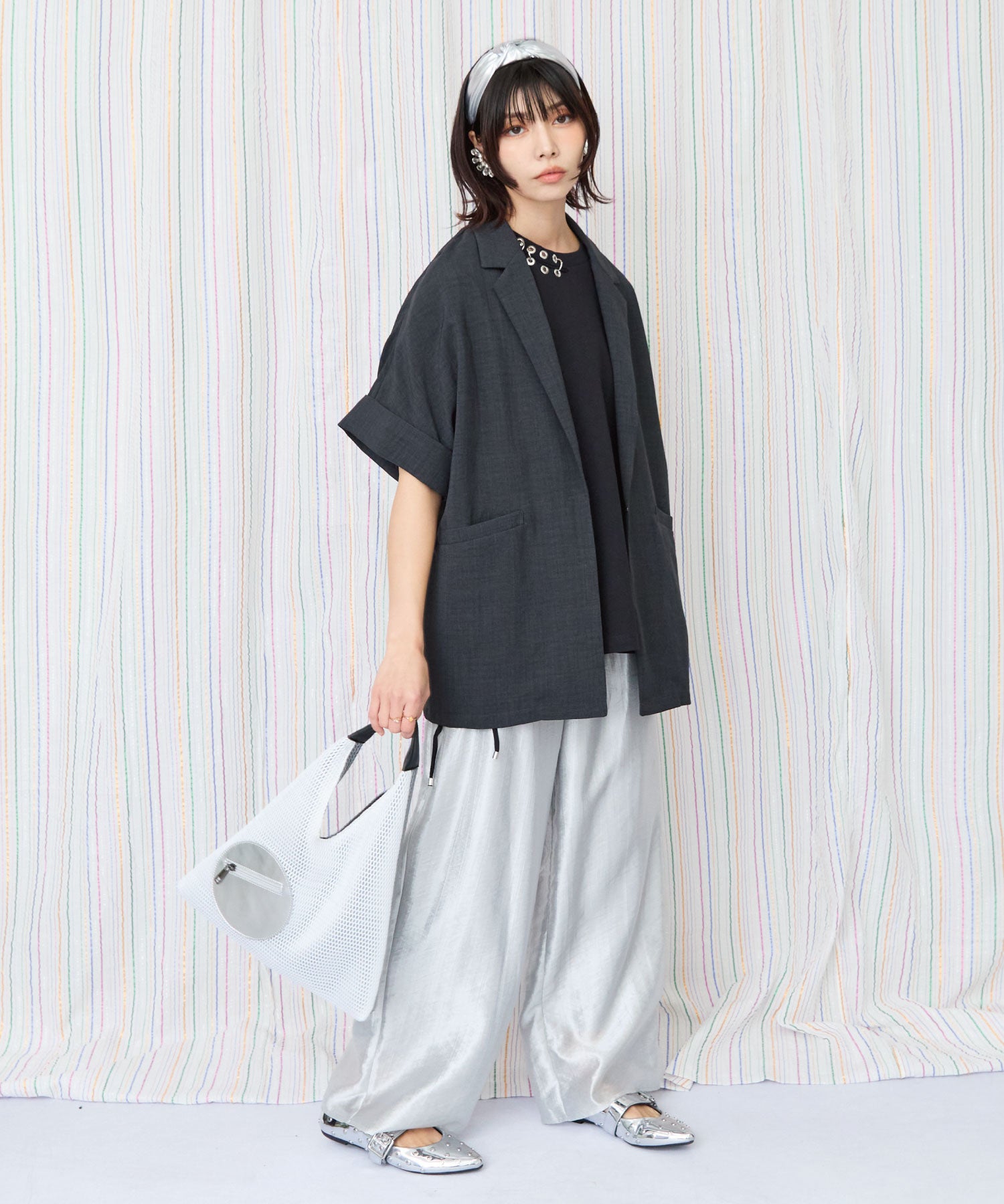 【BSB】ハトメデザインTシャツ