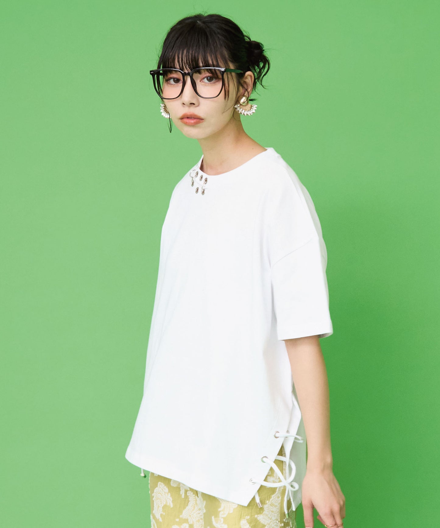 【BSB】ハトメデザインTシャツ