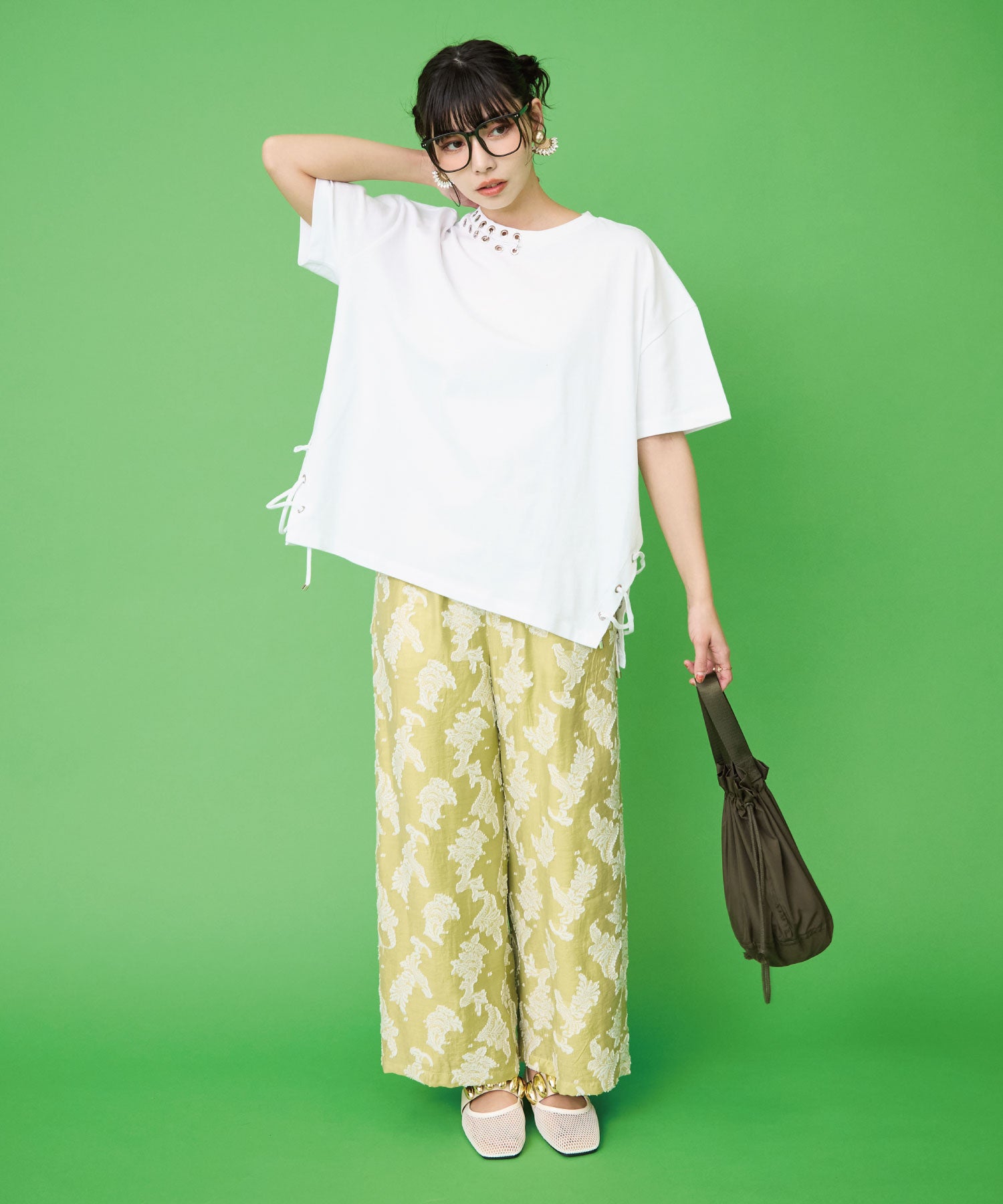 【BSB】ハトメデザインTシャツ