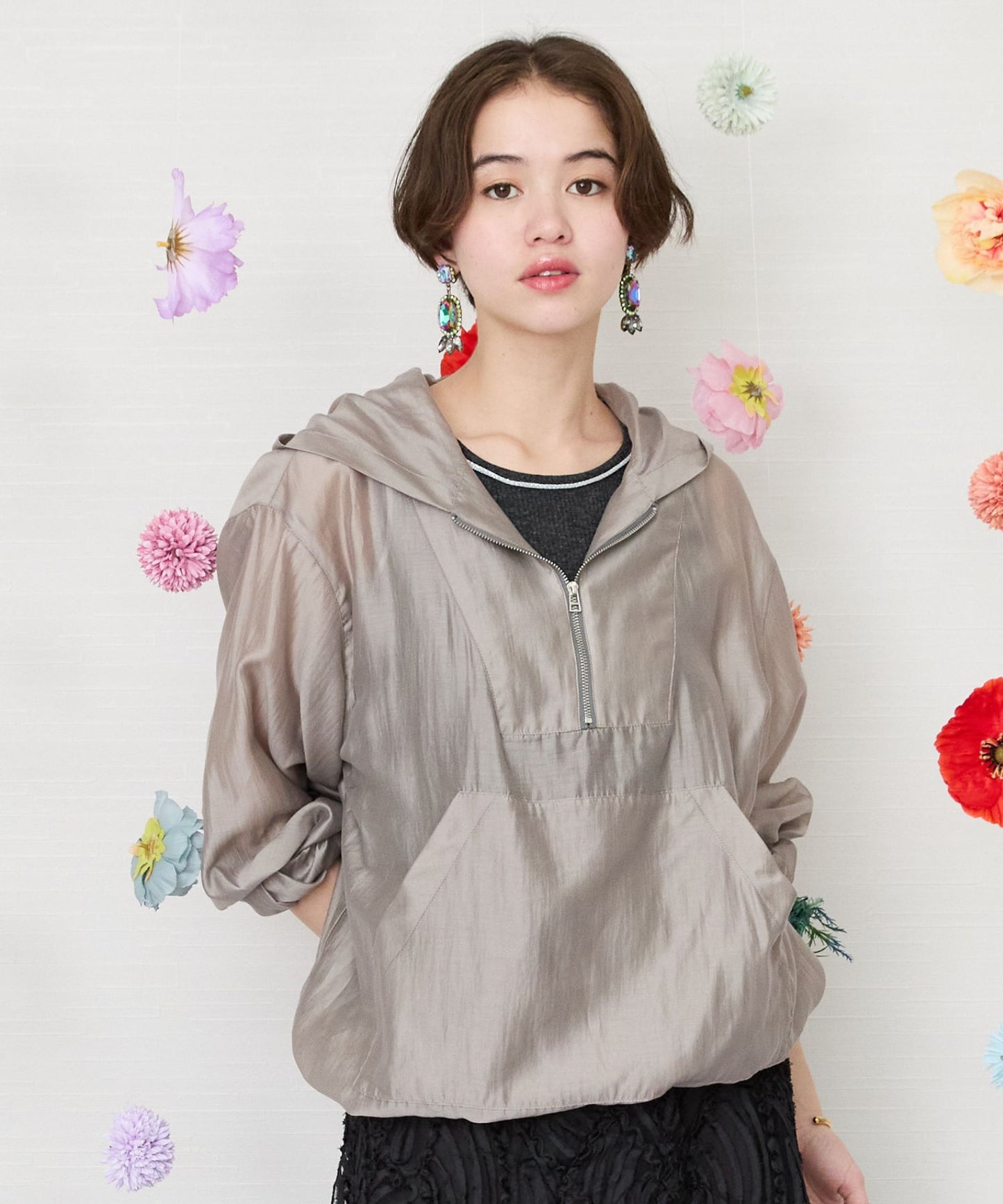 【FONT LAB】ラメパイピングリブタンク