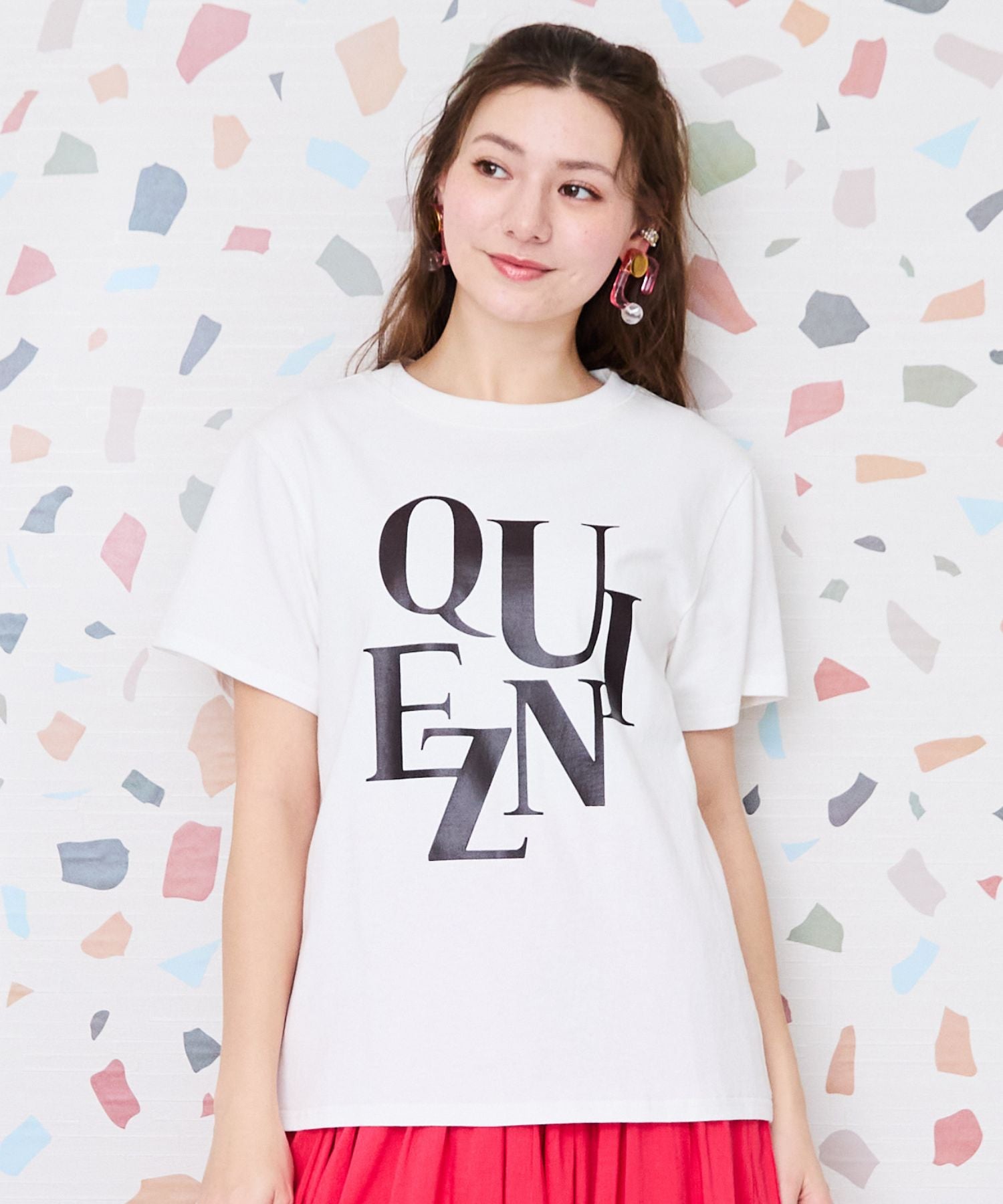 【FONT LAB】温感プリントロゴTシャツ