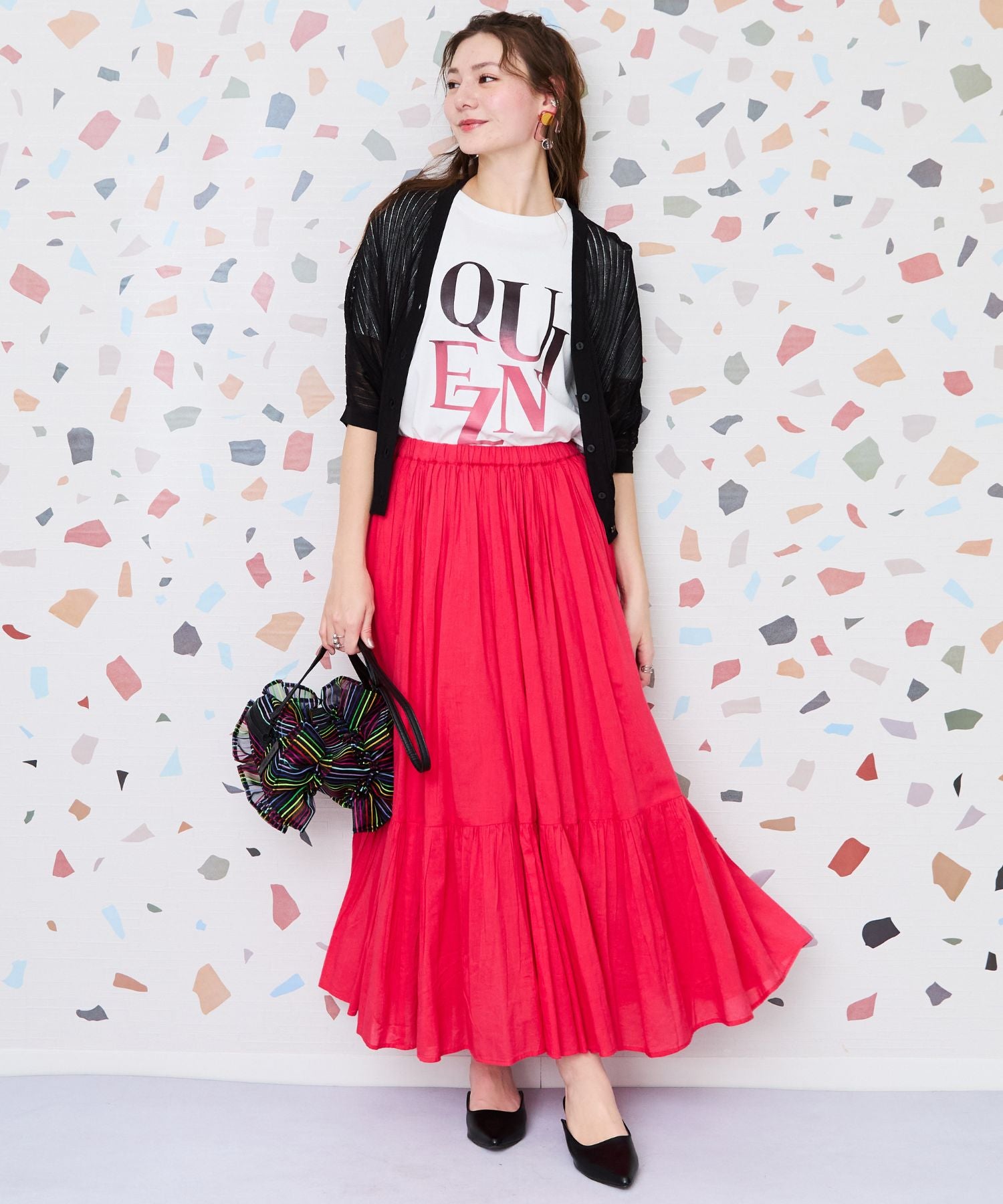 【FONT LAB】温感プリントロゴTシャツ