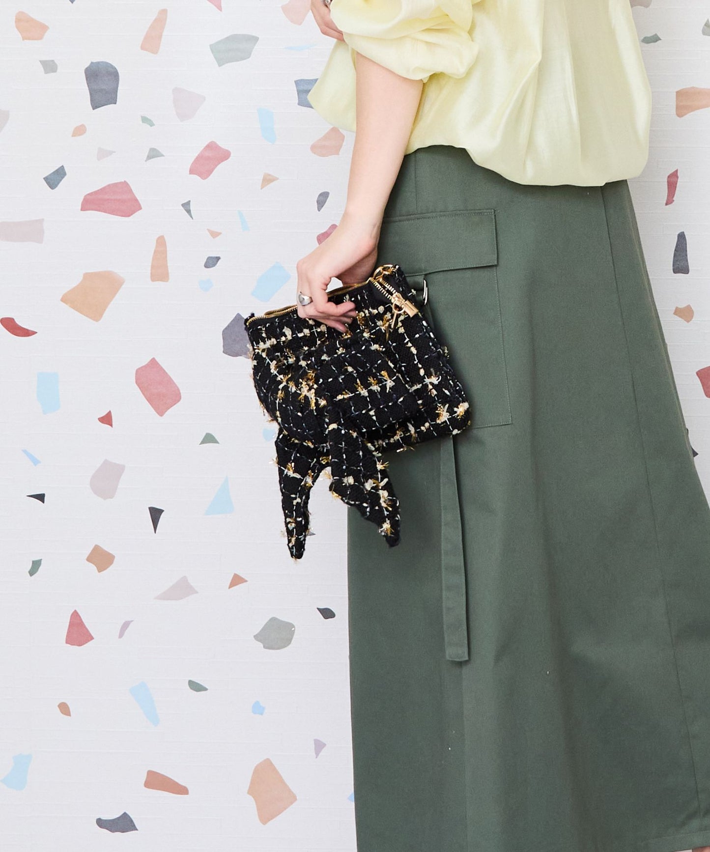 レディース ツイード クロスボディ バッグ|JETSET SOLO PLUS(ジェットセットソロプラス) 公式通販|レディース ファッション きれいめカジュアル