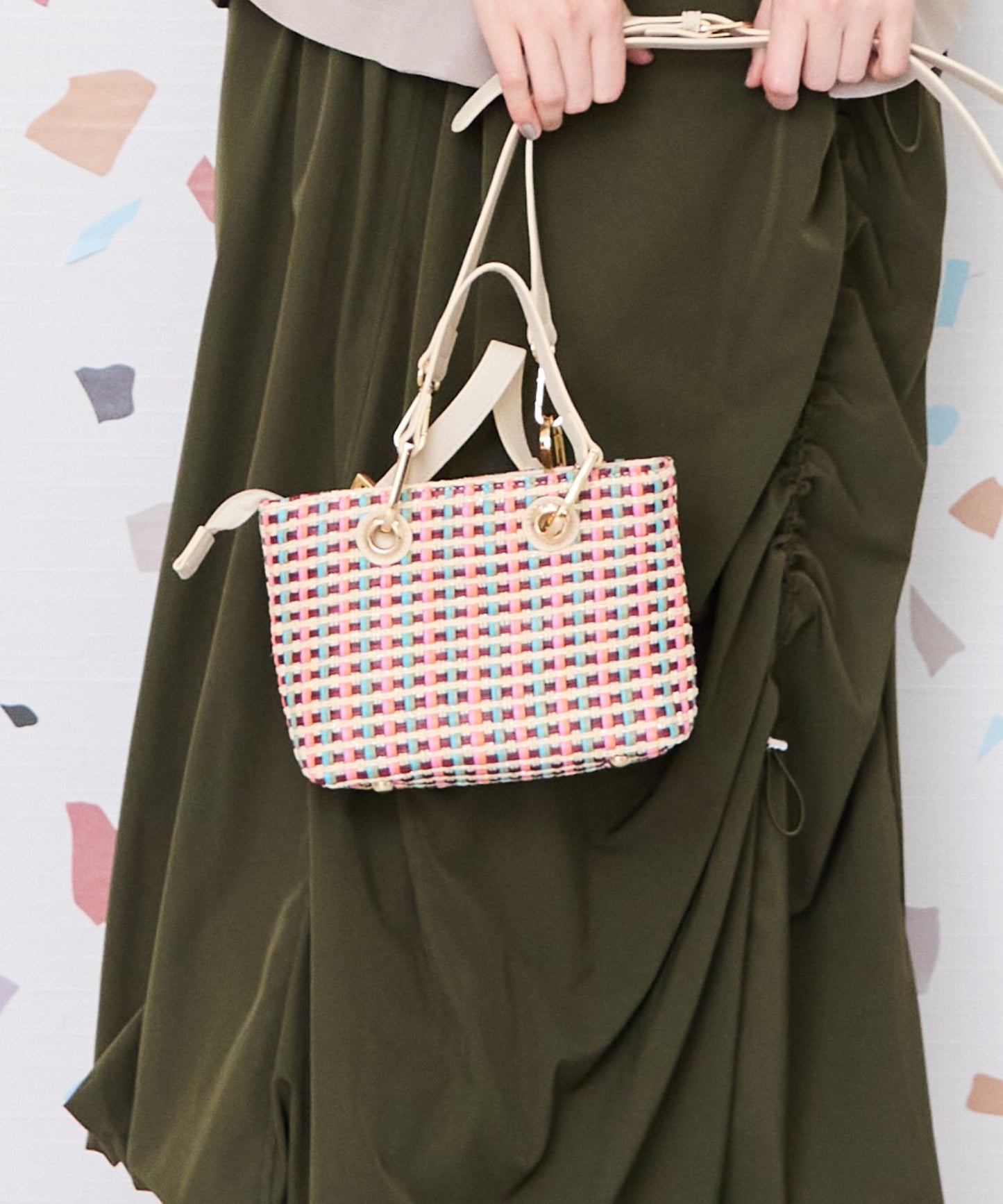 レディース マルチカラー ミニ ハンドバッグ|JETSET SOLO PLUS(ジェットセットソロプラス) 公式通販|レディース ファッション きれいめカジュアル