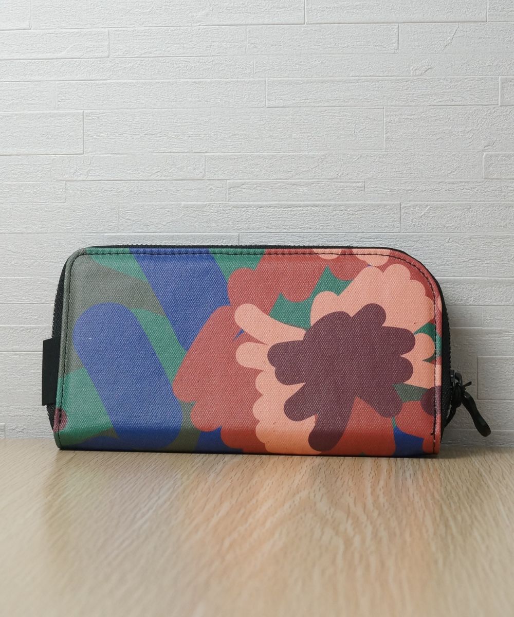 SKFK プリントロングウォレット