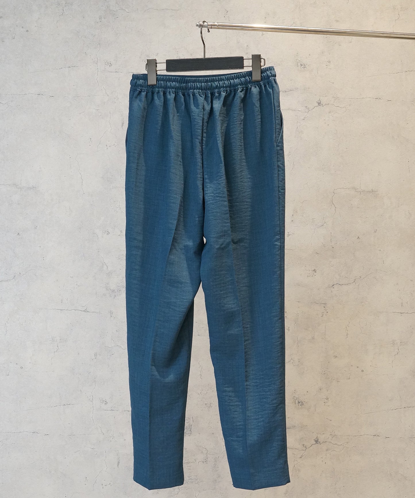 【JETSET SOLO PLUS】リネンライクドロストテーパードパンツ